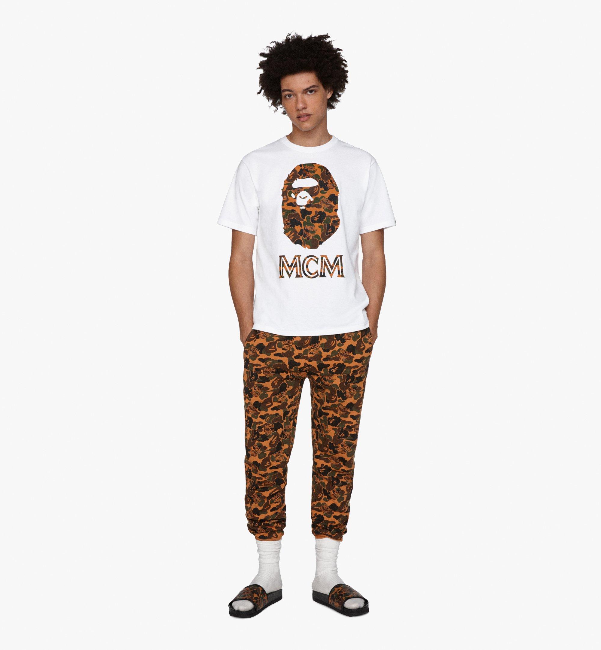 MCM MCM x BAPE Collab T-Shirt  MHT9AMB02WT0XL Alternate View 2