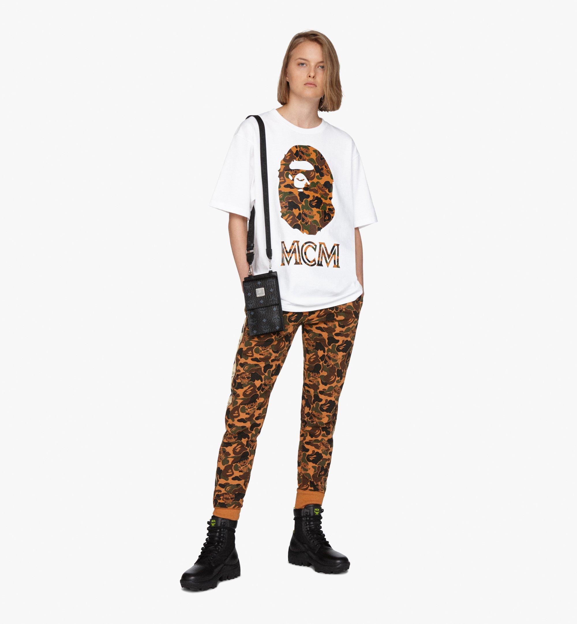 MCM MCM x BAPE Collab T-Shirt  MHT9AMB02WT0XL Alternate View 2