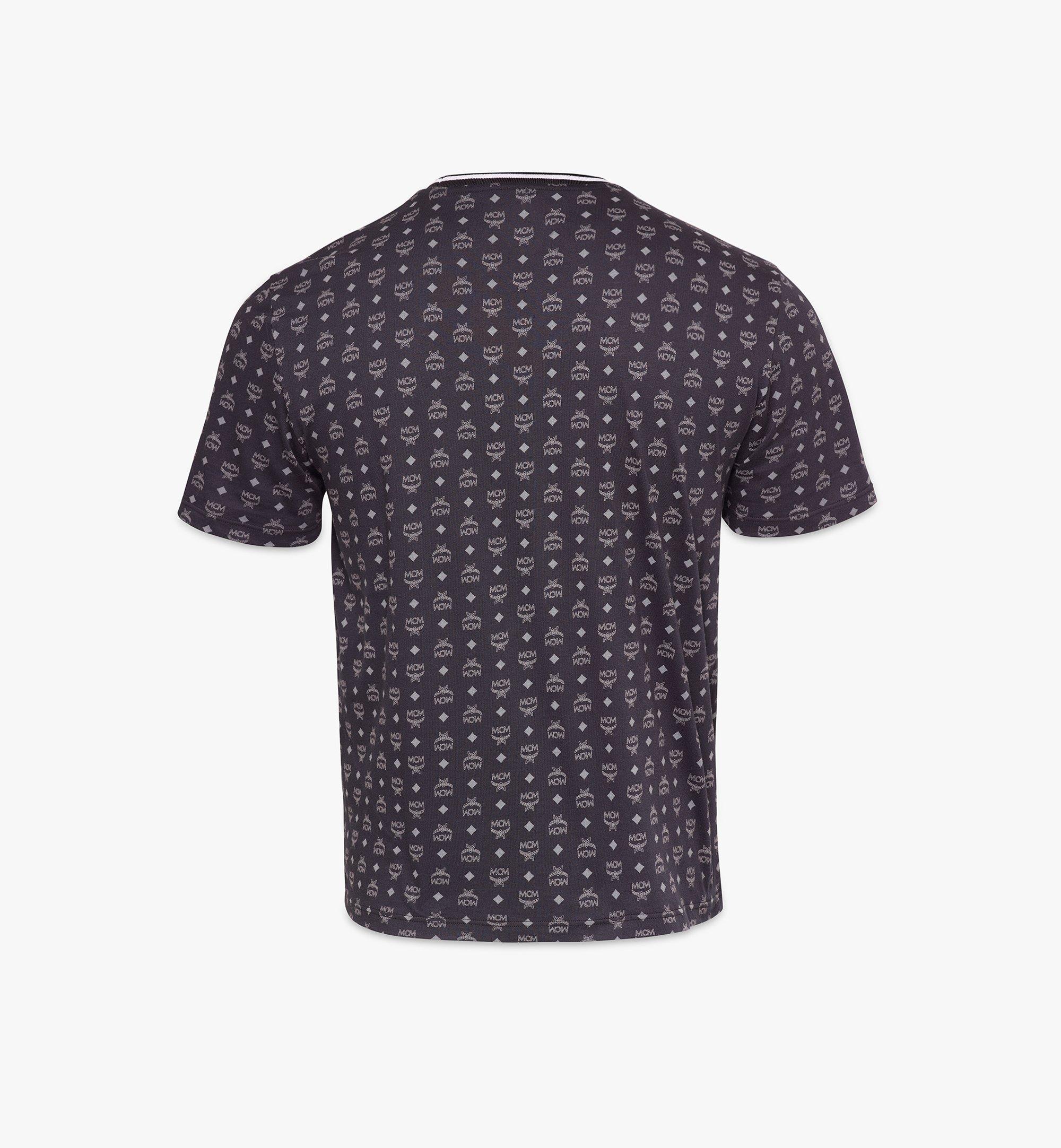 MCM ヴィセトス プリント Tシャツ - オーガニック コットン Black MHTAAMM05BK00S ほかの角度から見る 1