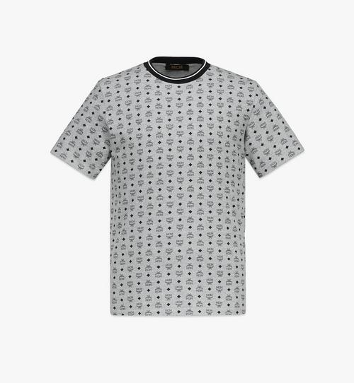 T-Shirt aus Bio-Baumwolle mit gedrucktem Visetos-Monogramm für Herren