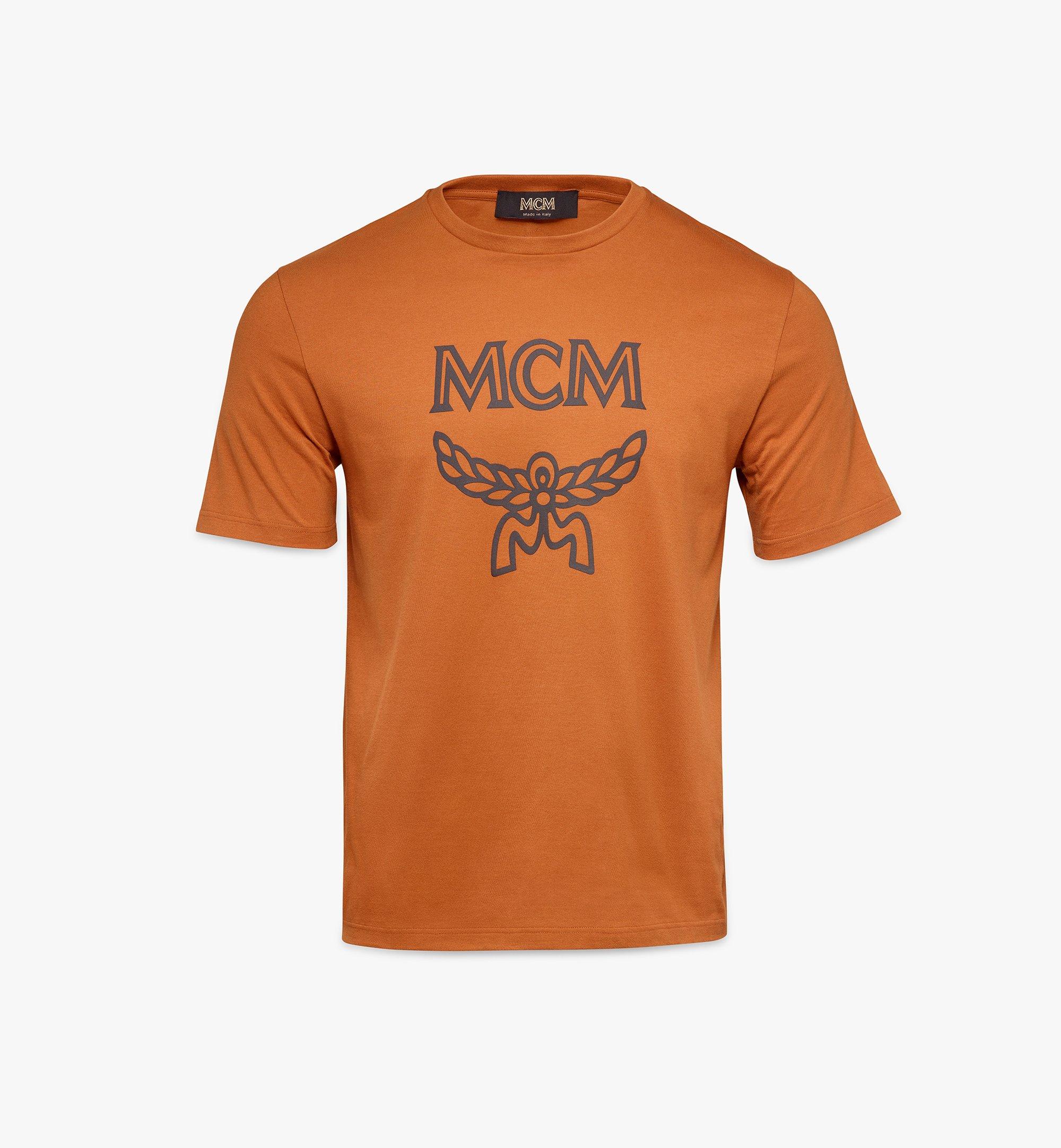 MCM Klassisches T-Shirt mit Logo für Herren Brown MHTASMM04N400M Noch mehr sehen 1