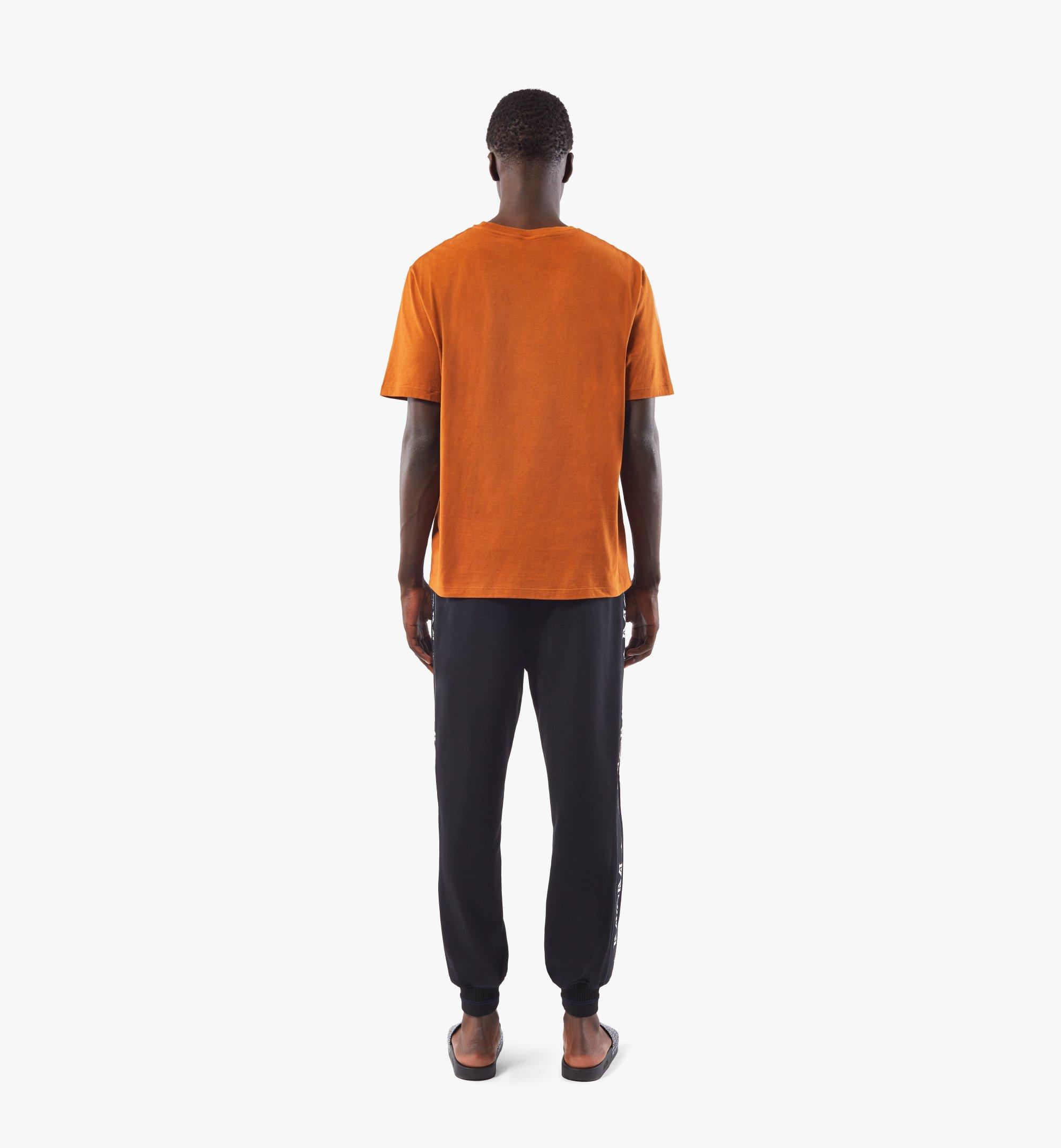 MCM Klassisches T-Shirt mit Logo für Herren Brown MHTASMM04N400M Noch mehr sehen 3
