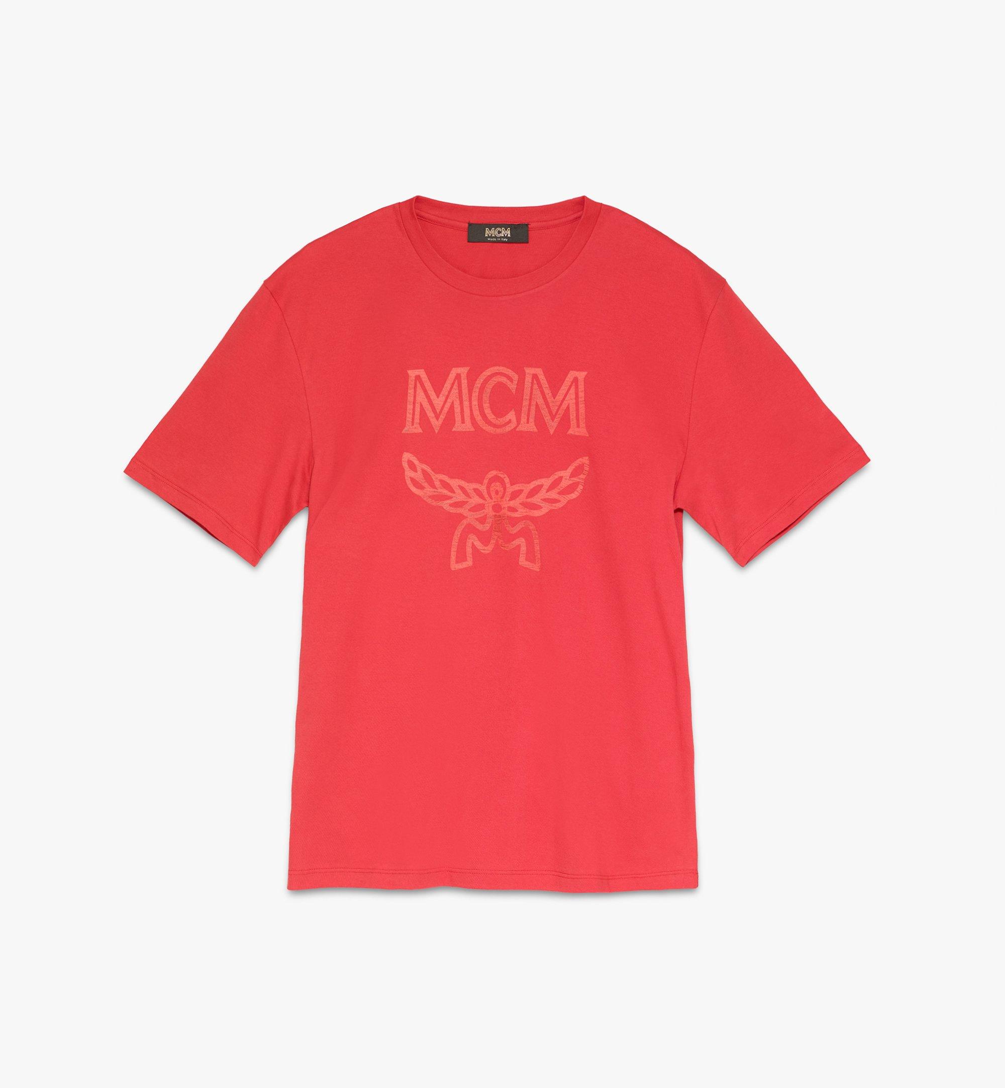 red mcm shirt