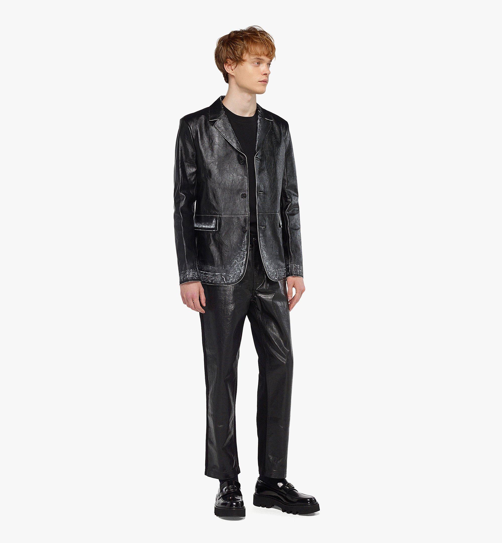 MCM メンズ MCM Essentials ロゴ Tシャツ - オーガニックコットン Black MHTBABC01BK0XL ほかの角度から見る 3