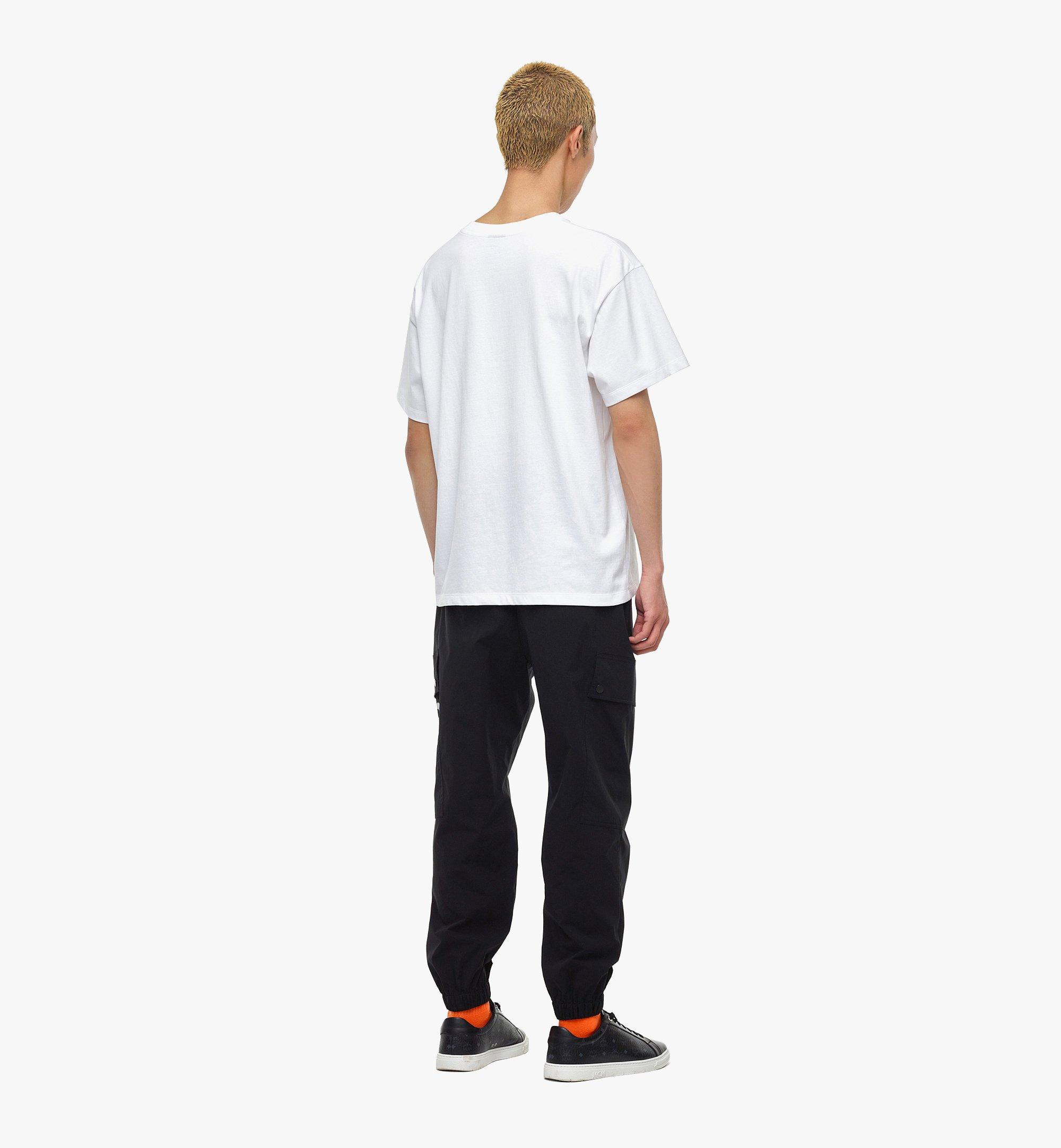 MCM 〈MCM x SAMBYPEN〉ロゴプリント Tシャツ White MHTBASP02WD0XL ほかの角度から見る 2