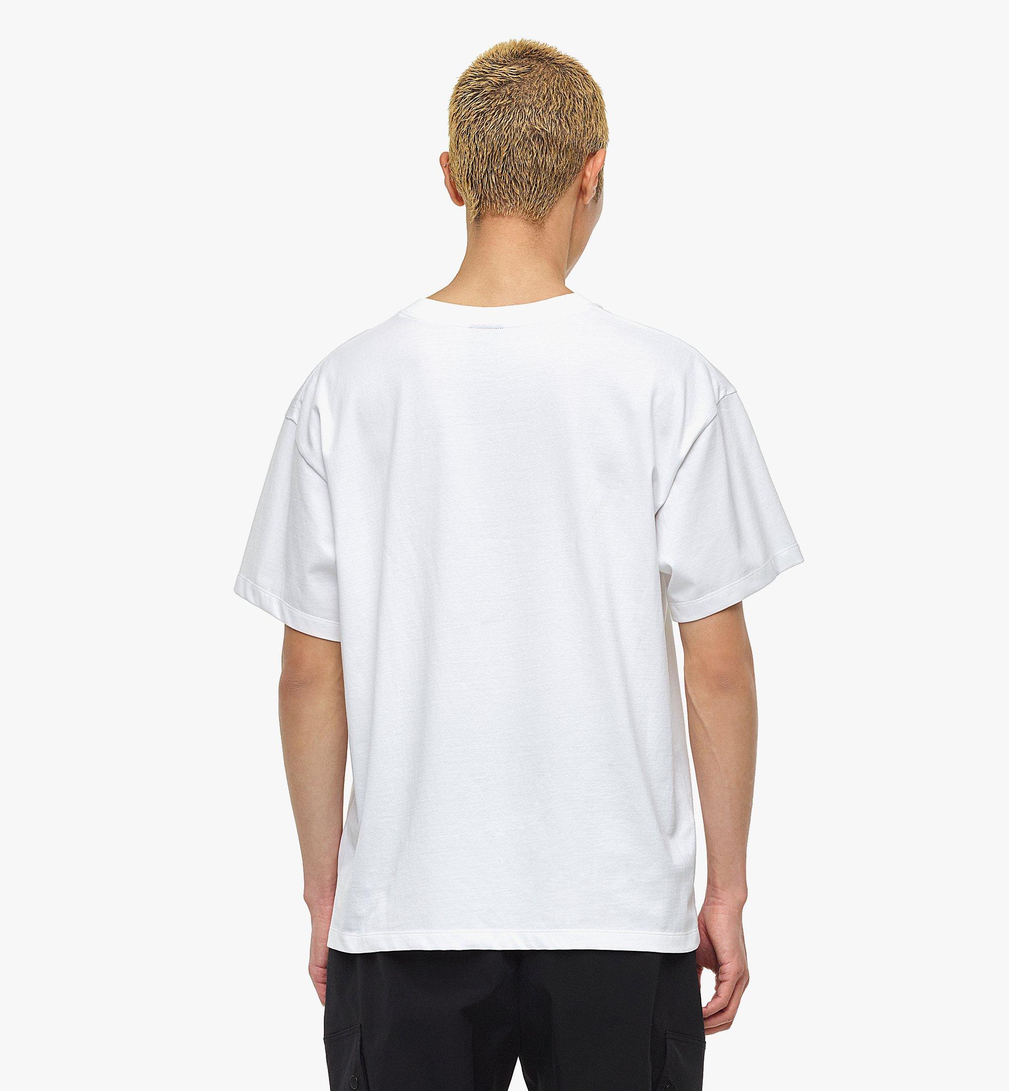 MCM 〈MCM x SAMBYPEN〉ロゴプリント Tシャツ White MHTBASP02WD0XL ほかの角度から見る 4