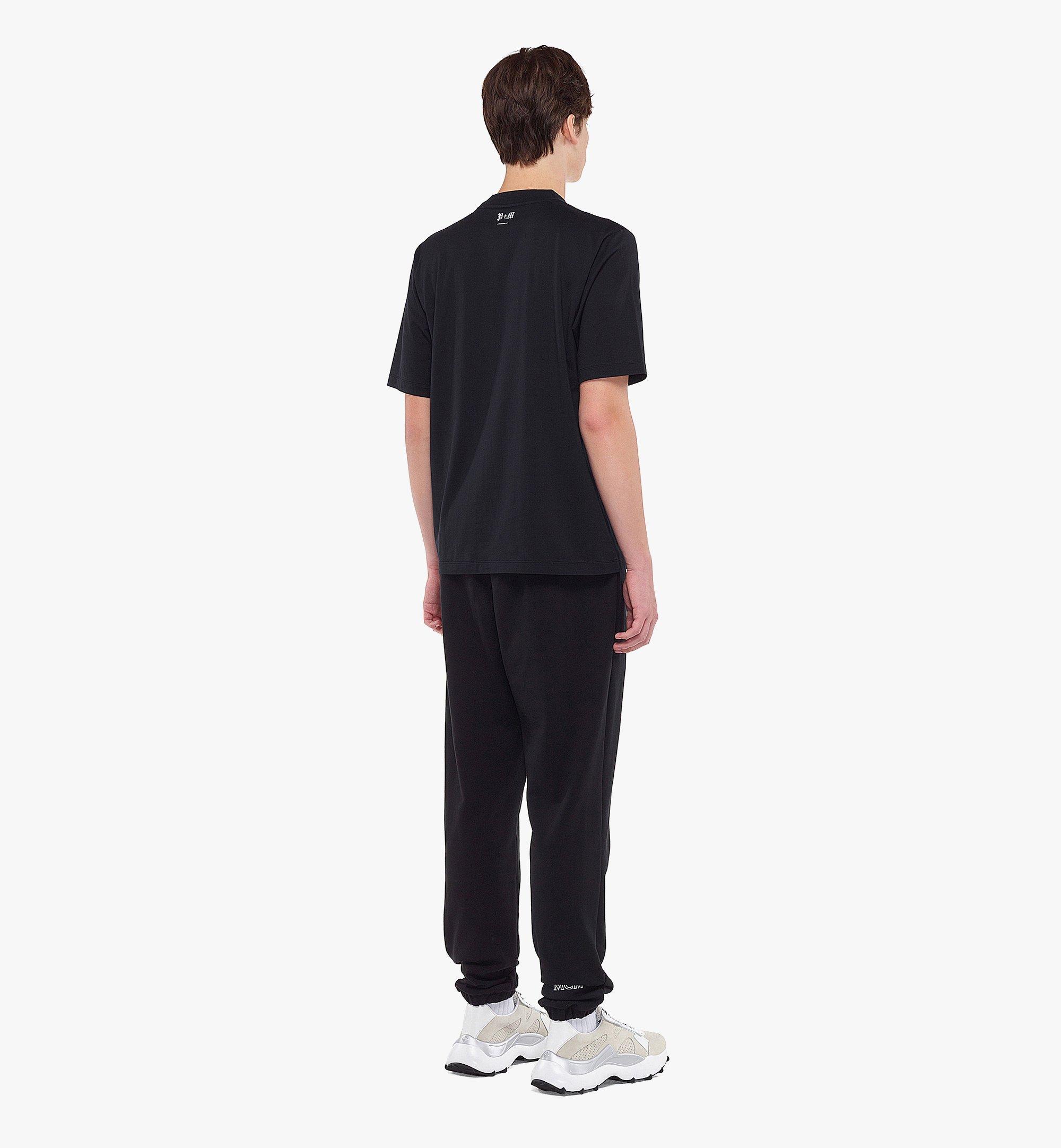 MCM Men's ​​PHENOMENON+MCM Sukajan Print T-Shirt Black MHTCAJP02BK0XL Alternate View 2