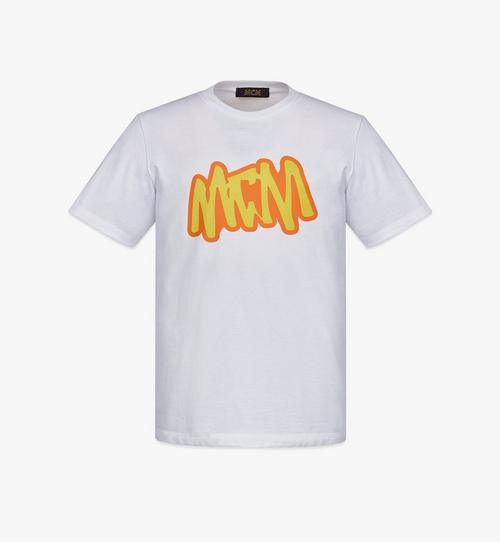 Men’s MCM Sommer Logo Print T-Shirt in Organic Cotton