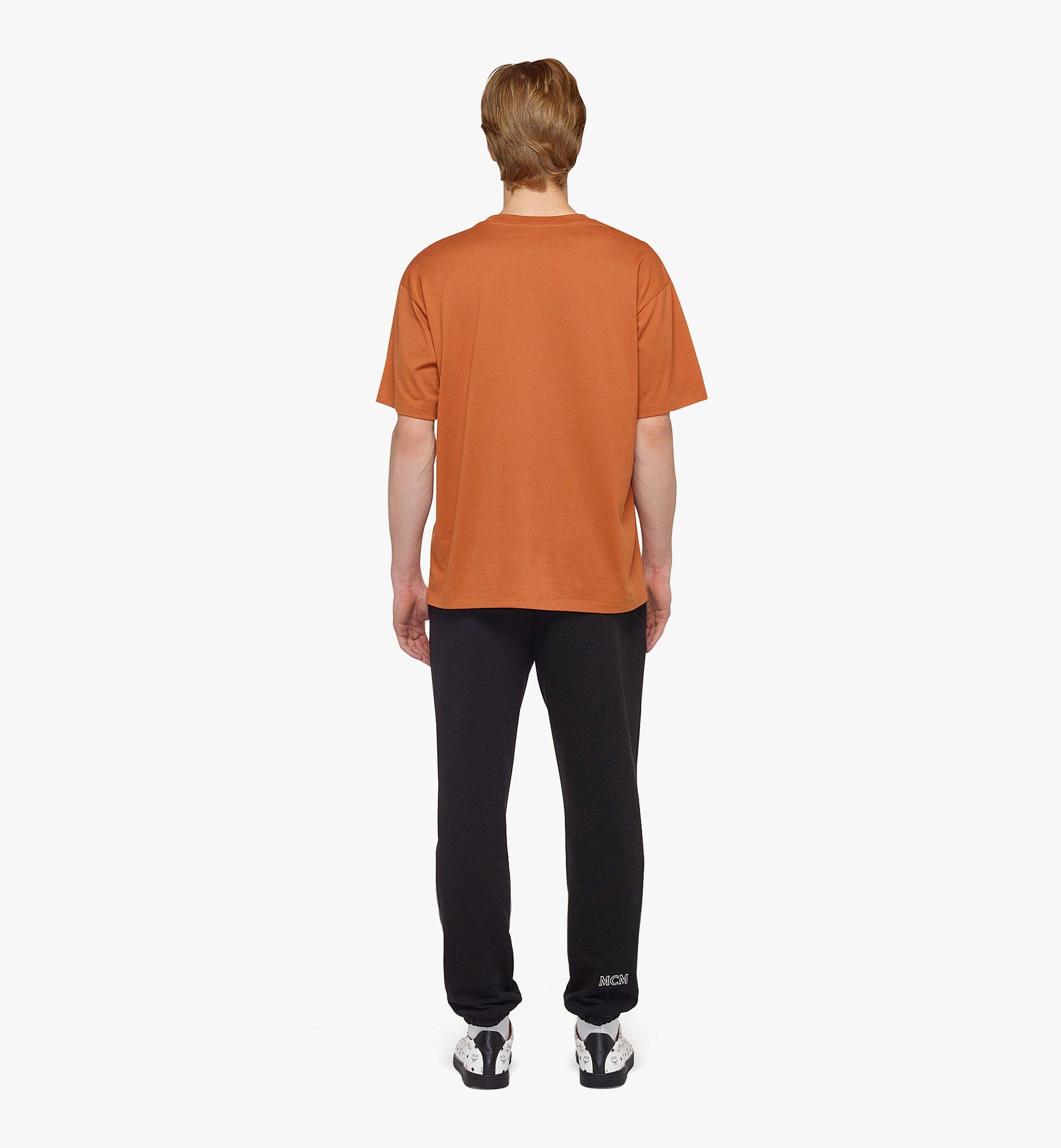 MCM ユニセックス M Pup グラフィックTシャツ - オーガニックコットン Cognac MHTCAMM06CO00S ほかの角度から見る 2