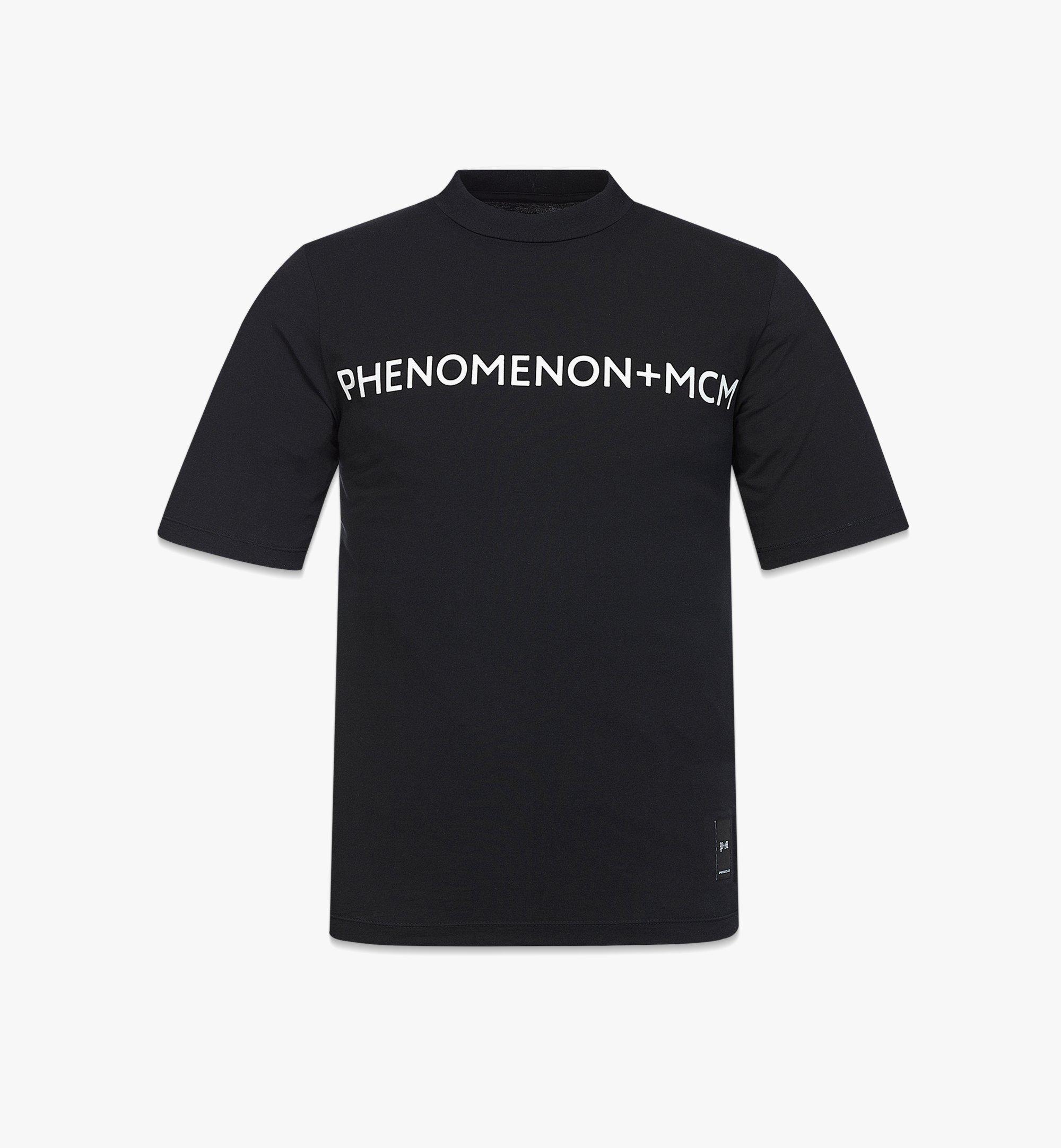 MCM P+M (PHENOMENON x MCM) Logo T-Shirt Black MHTCSJP01BK00L Alternate View 1