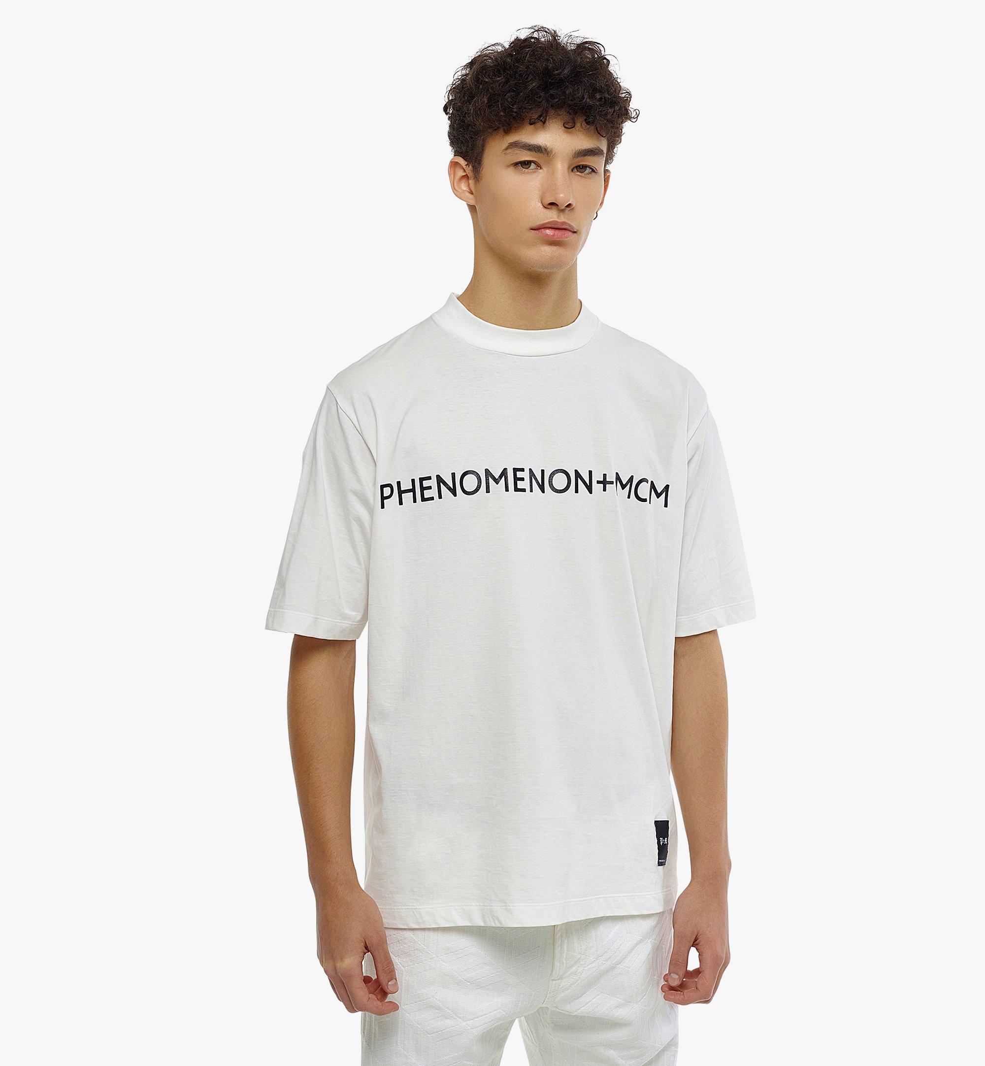 MCM P+M (PHENOMENON x MCM) Logo T恤 White MHTCSJP01WT00S 更多视角 5