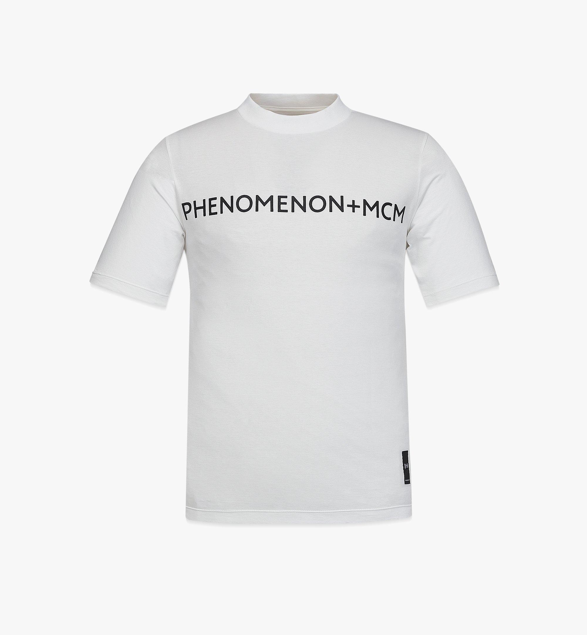 MCM P+M (PHENOMENON x MCM) Logo T-Shirt White MHTCSJP01WT0XL Alternate View 1