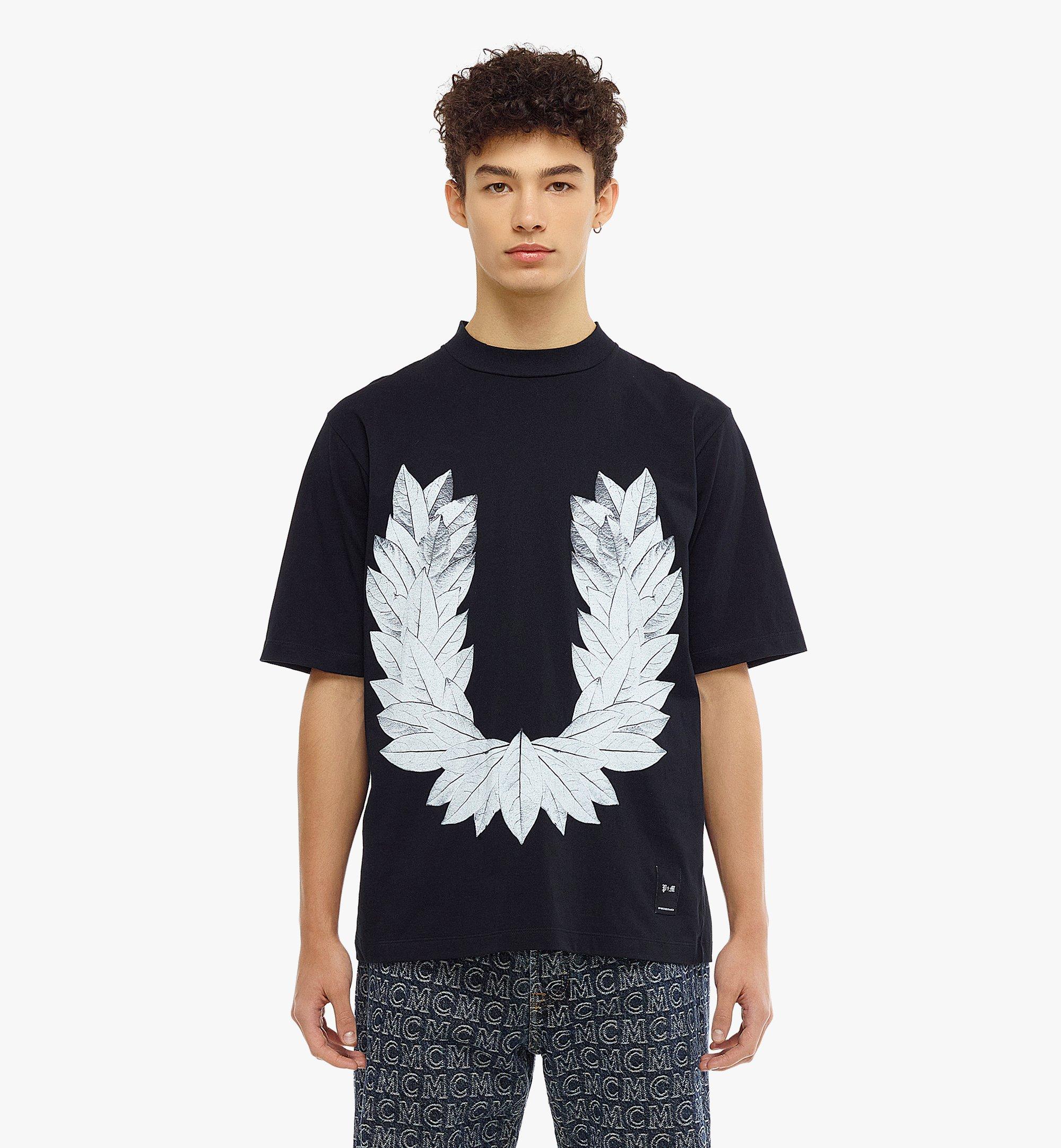 MCM P+M (PHENOMENON x MCM) 月桂叶图案T恤 Black MHTCSJP02BK00L 更多视角 2