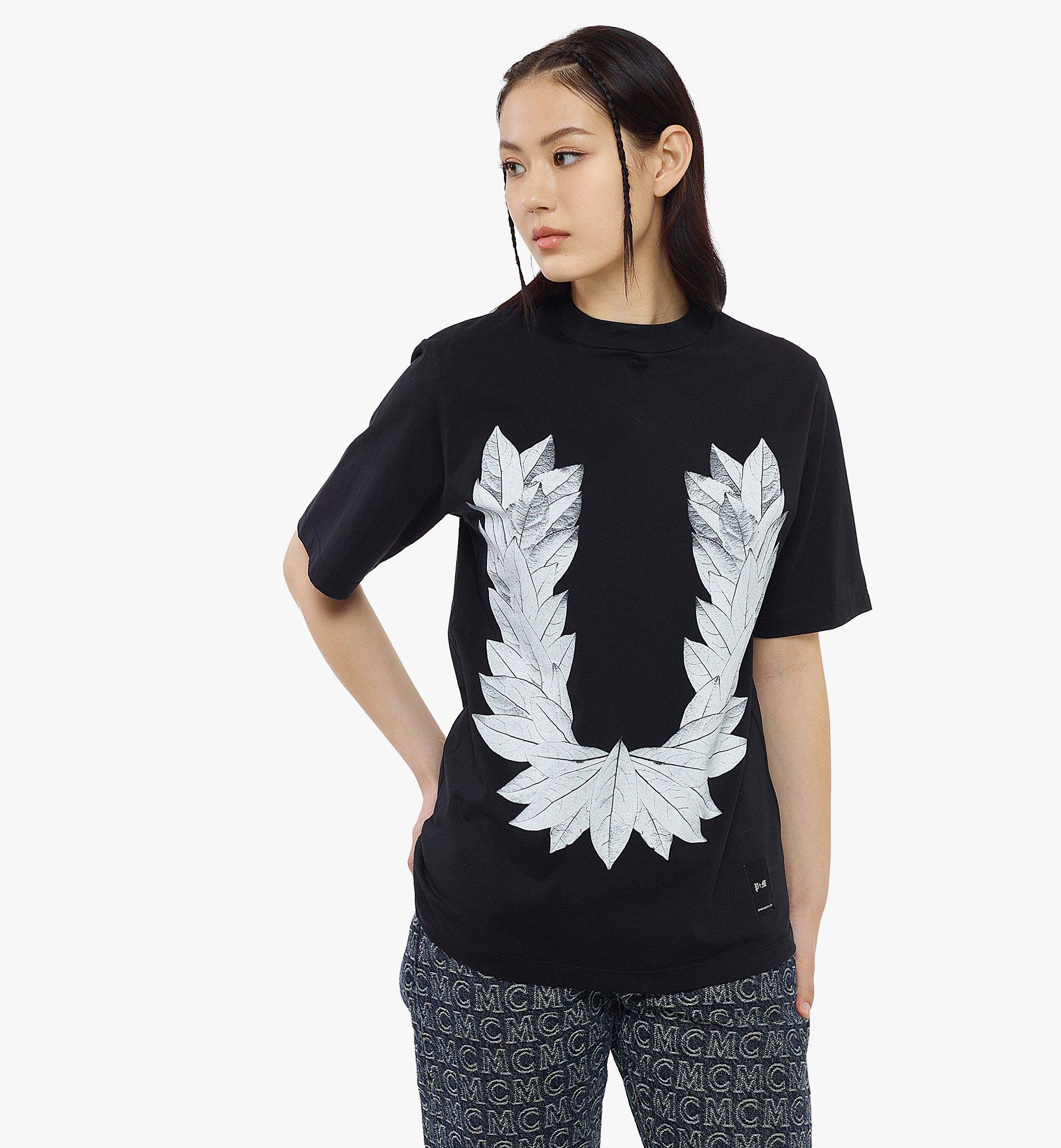 MCM P+M (PHENOMENON x MCM) 月桂叶图案T恤 Black MHTCSJP02BK00L 更多视角 5