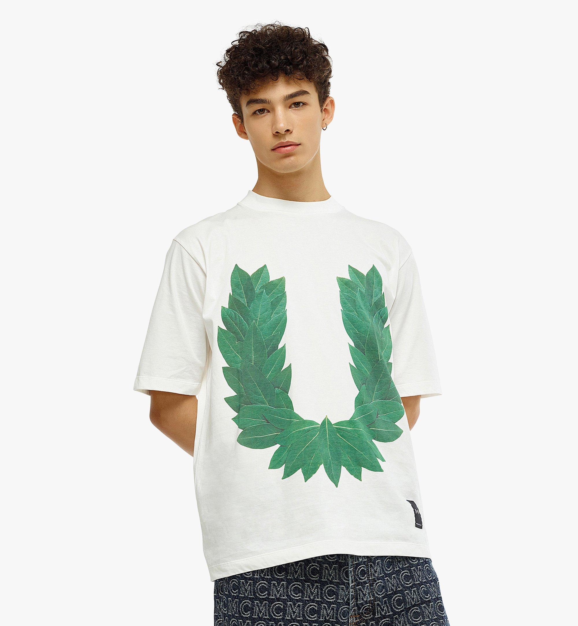MCM P+M (PHENOMENON x MCM)ローレル Tシャツ White MHTCSJP02WT0XL ほかの角度から見る 3