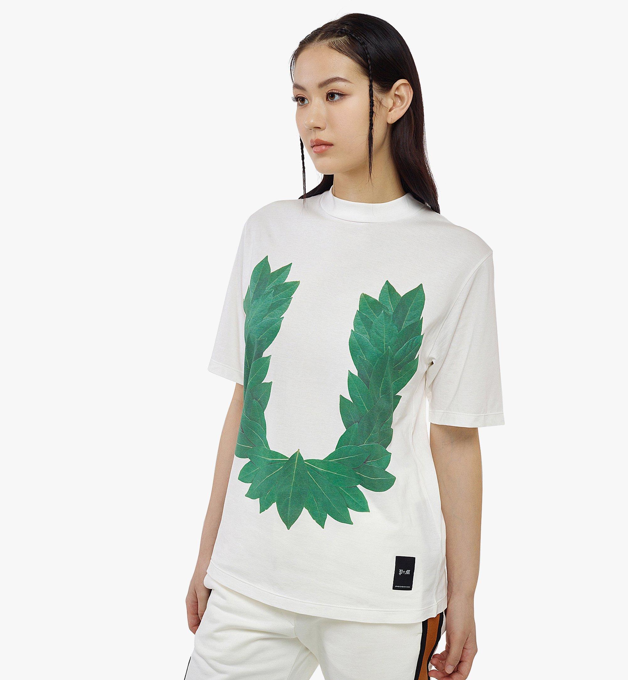 MCM P+M (PHENOMENON x MCM)ローレル Tシャツ White MHTCSJP02WT0XL ほかの角度から見る 5