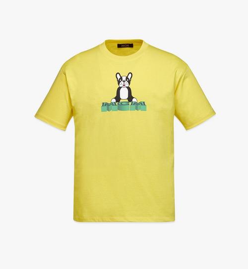 남성용 오가닉 코튼 M Pup 티셔츠