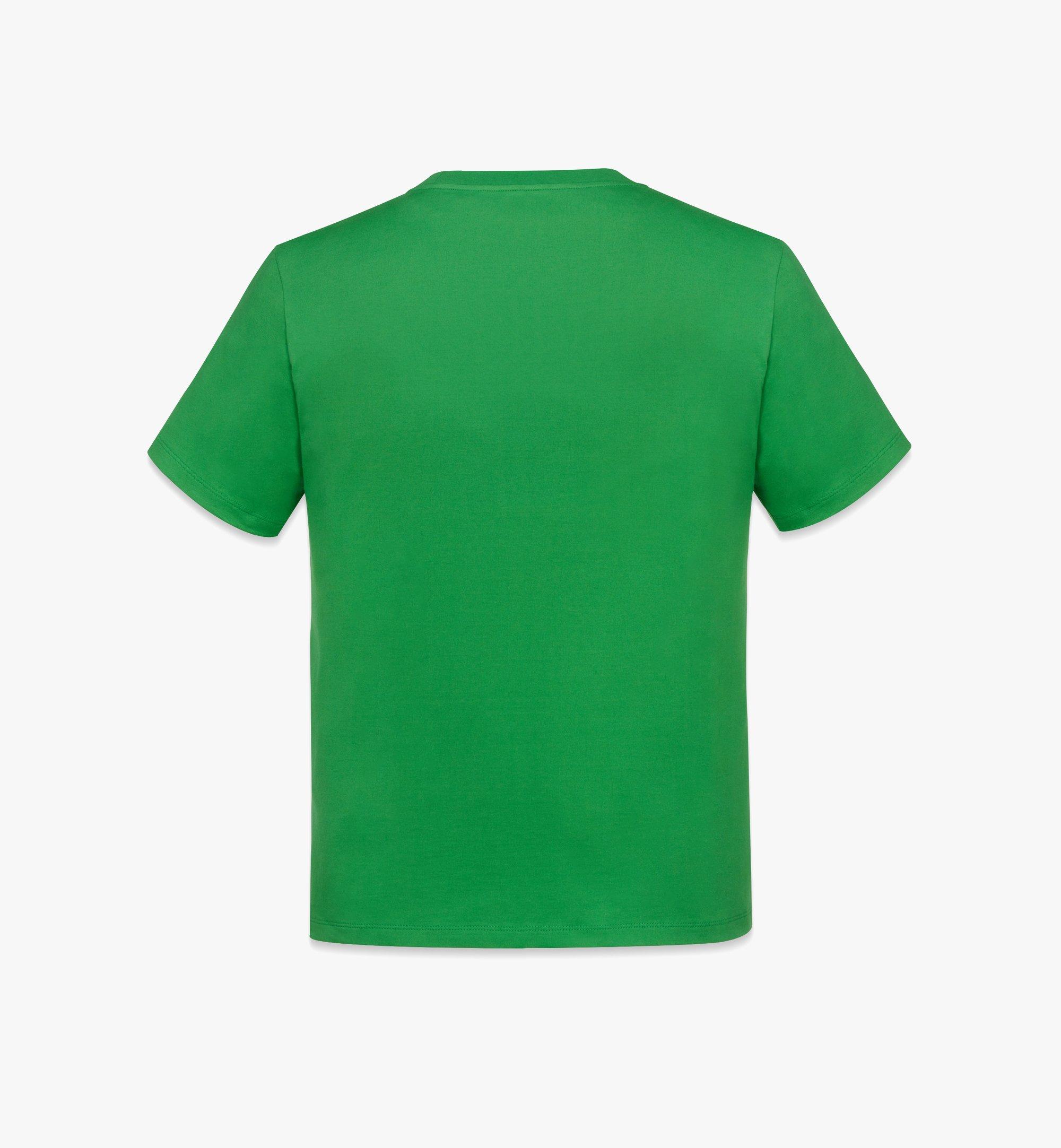 MCM MCM Worldwide プリント Tシャツ - オーガニックコットン Green MHTDAMM09KD00S ほかの角度から見る 1