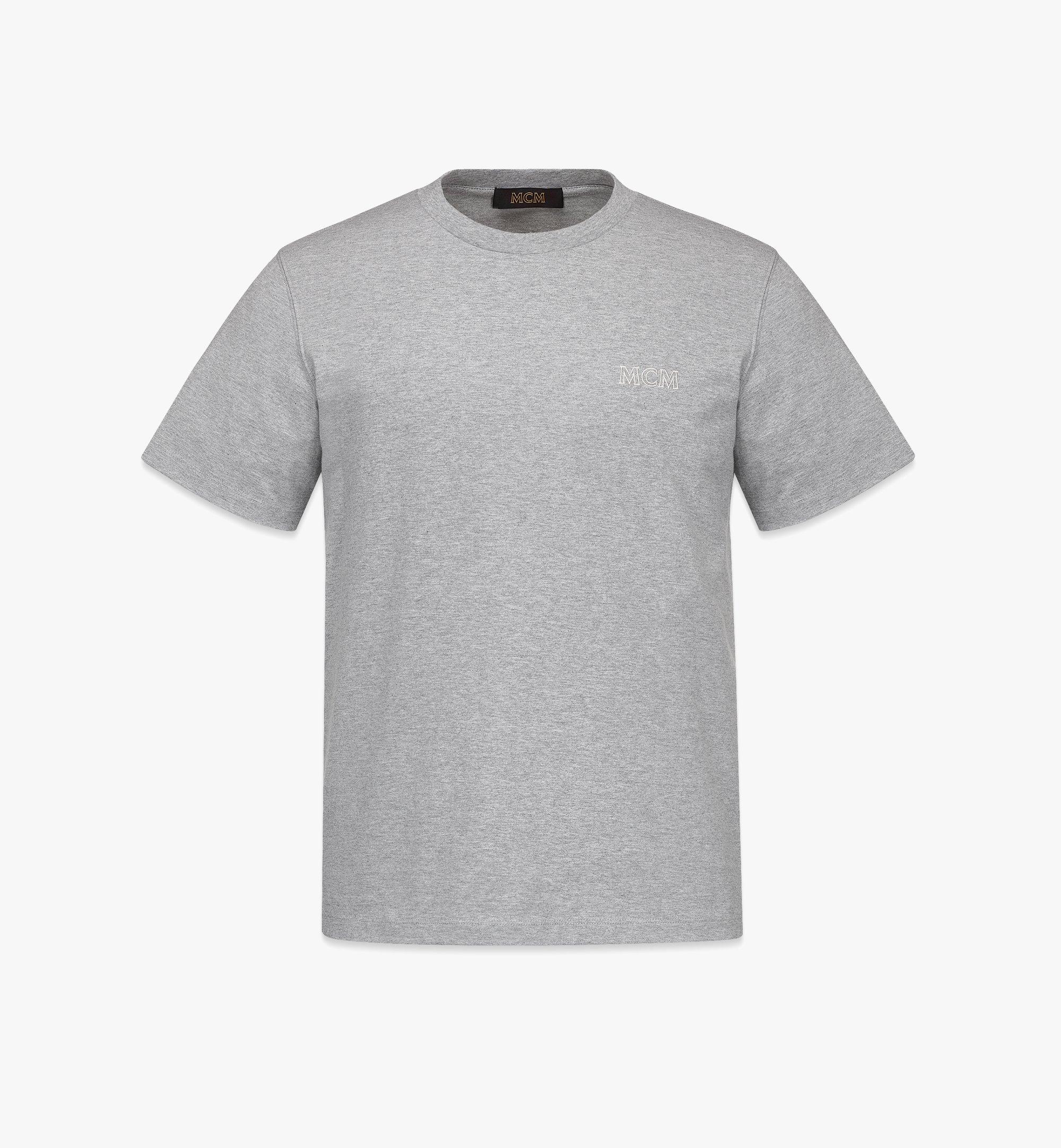 Medium Men's MCM Essentials Logo T-Shirt in Organic Cotton