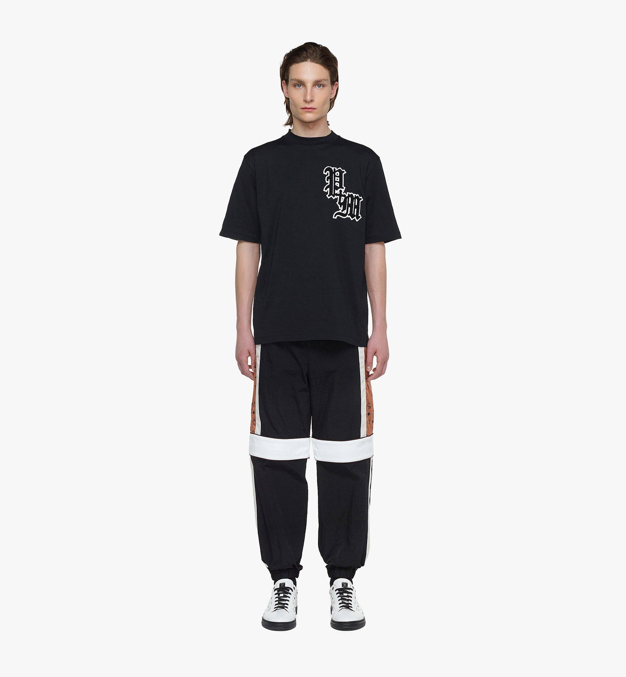 MCM PHENOMENON+MCM メンズ ビッグ ヴィセトス ロゴ Tシャツ Black MHTDSJP01BK00S ほかの角度から見る 2