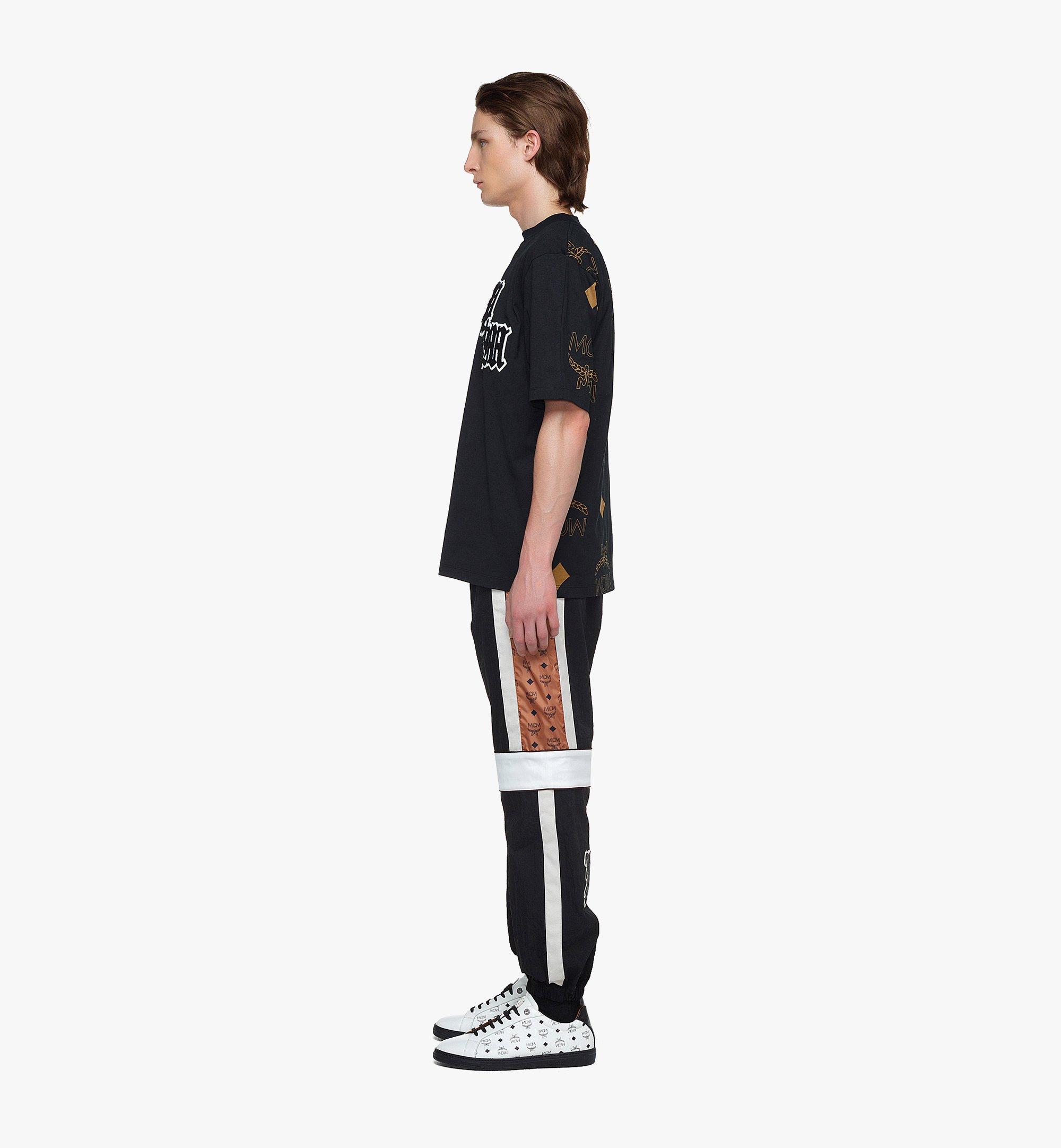 MCM PHENOMENON+MCM メンズ ビッグ ヴィセトス ロゴ Tシャツ Black MHTDSJP01BK00S ほかの角度から見る 2