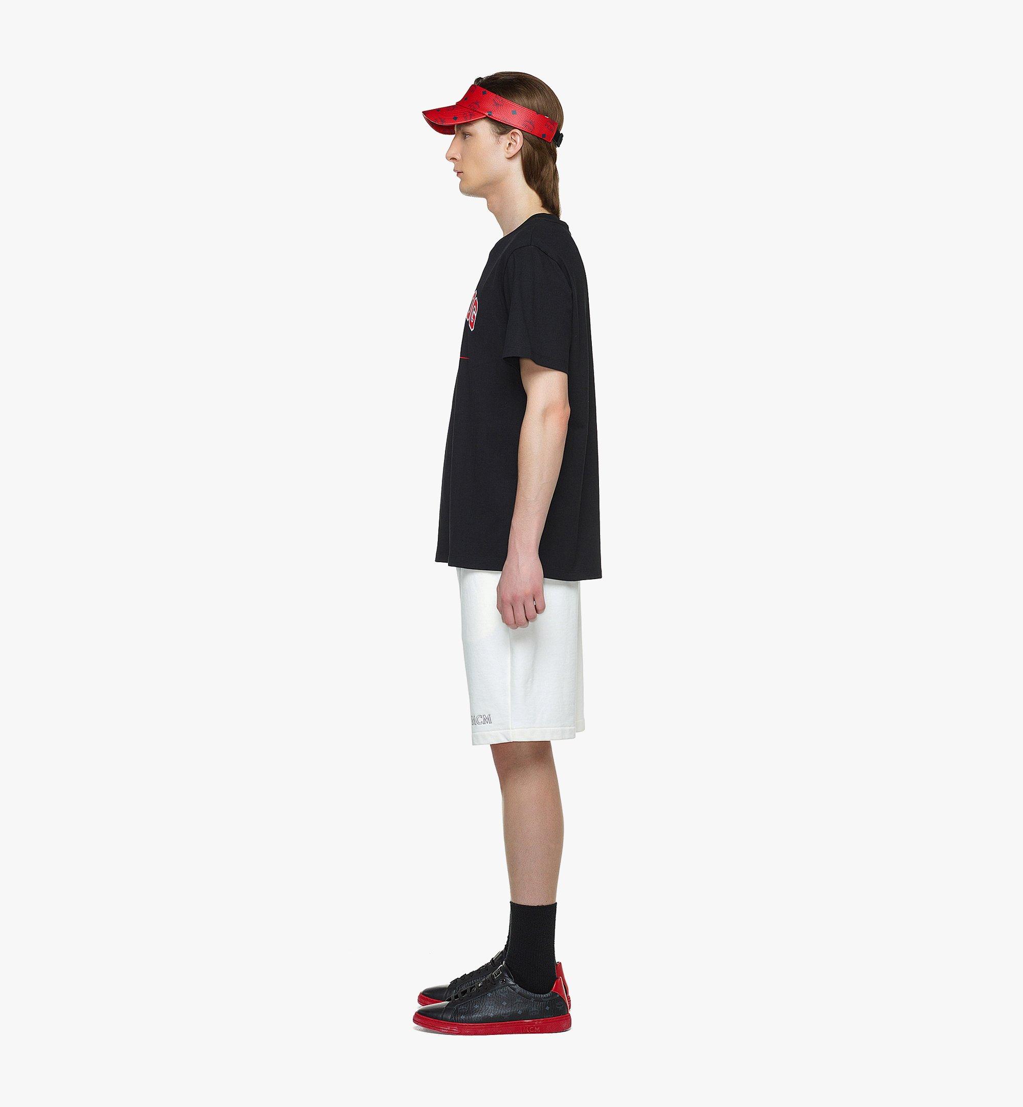 MCM 〈M Pup〉ユニセックス ブルドッグプリント Tシャツ - オーガニック コットン Black MHTDSMM14BK2XL ほかの角度から見る 2