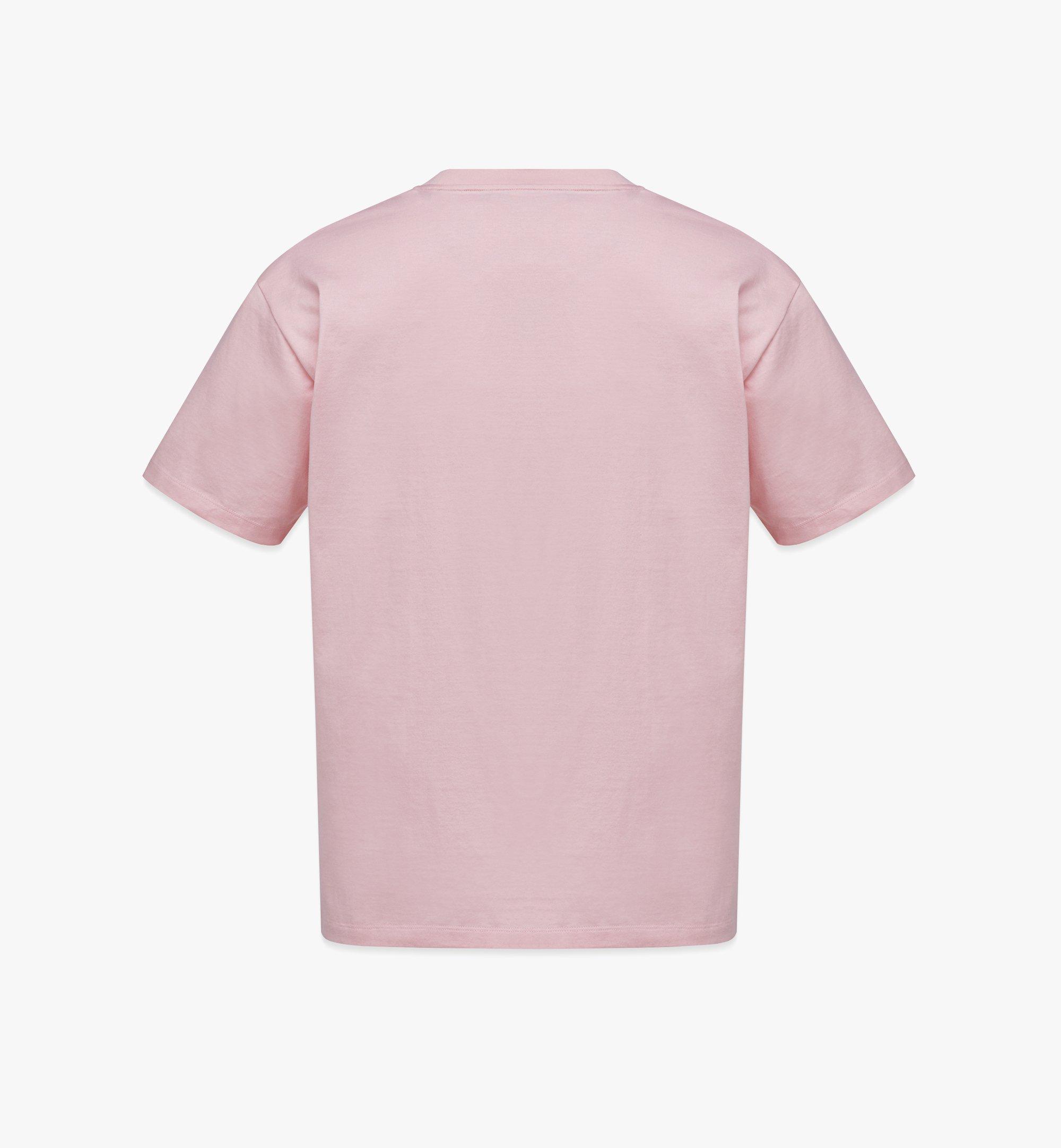 MCM 〈M Pup〉ユニセックス バイシクル プリント Tシャツ - オーガニック コットン Pink MHTDSMM15QH00L ほかの角度から見る 1