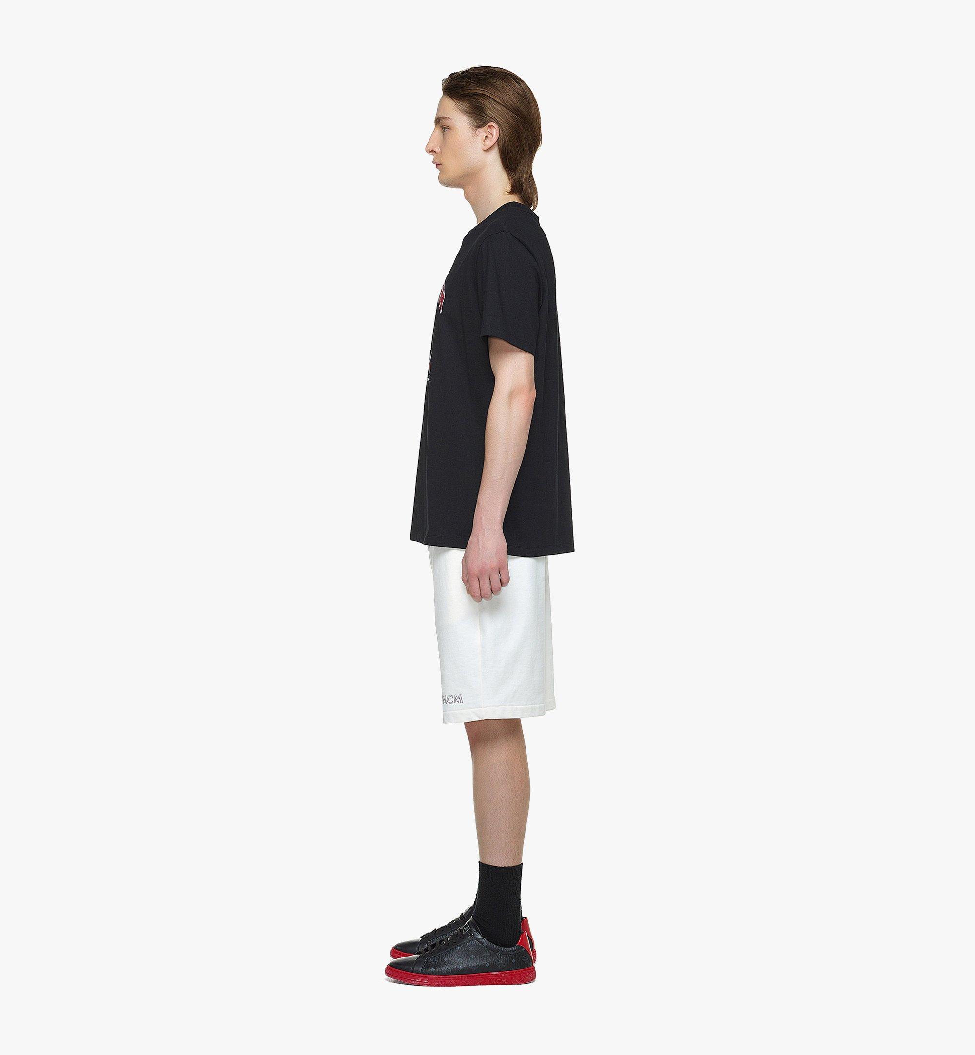 MCM 〈M Pup〉ユニセックス バイエルン プリント Tシャツ - オーガニック コットン Black MHTDSMM17BK0XS ほかの角度から見る 2