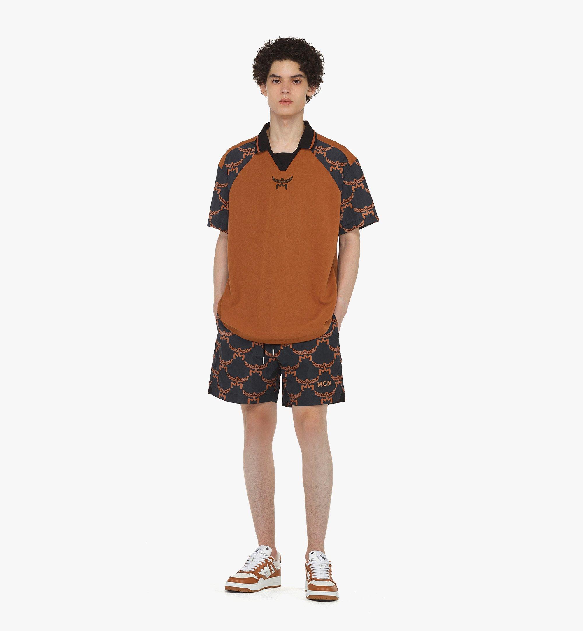 Large Piqué-Polo in Lauretos Cognac | MCM ®DE