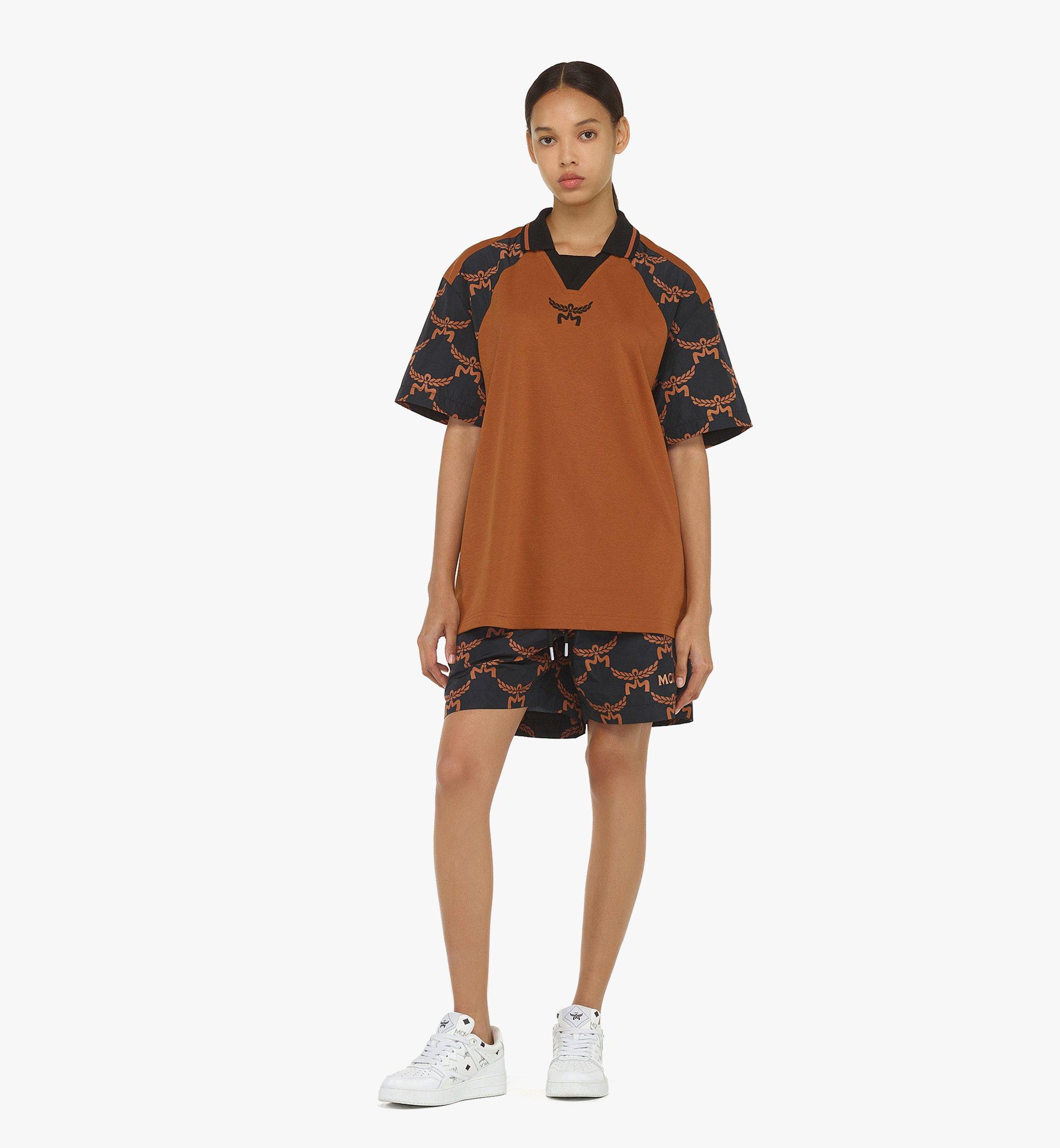 Large Piqué-Polo in Lauretos Cognac | MCM ®DE