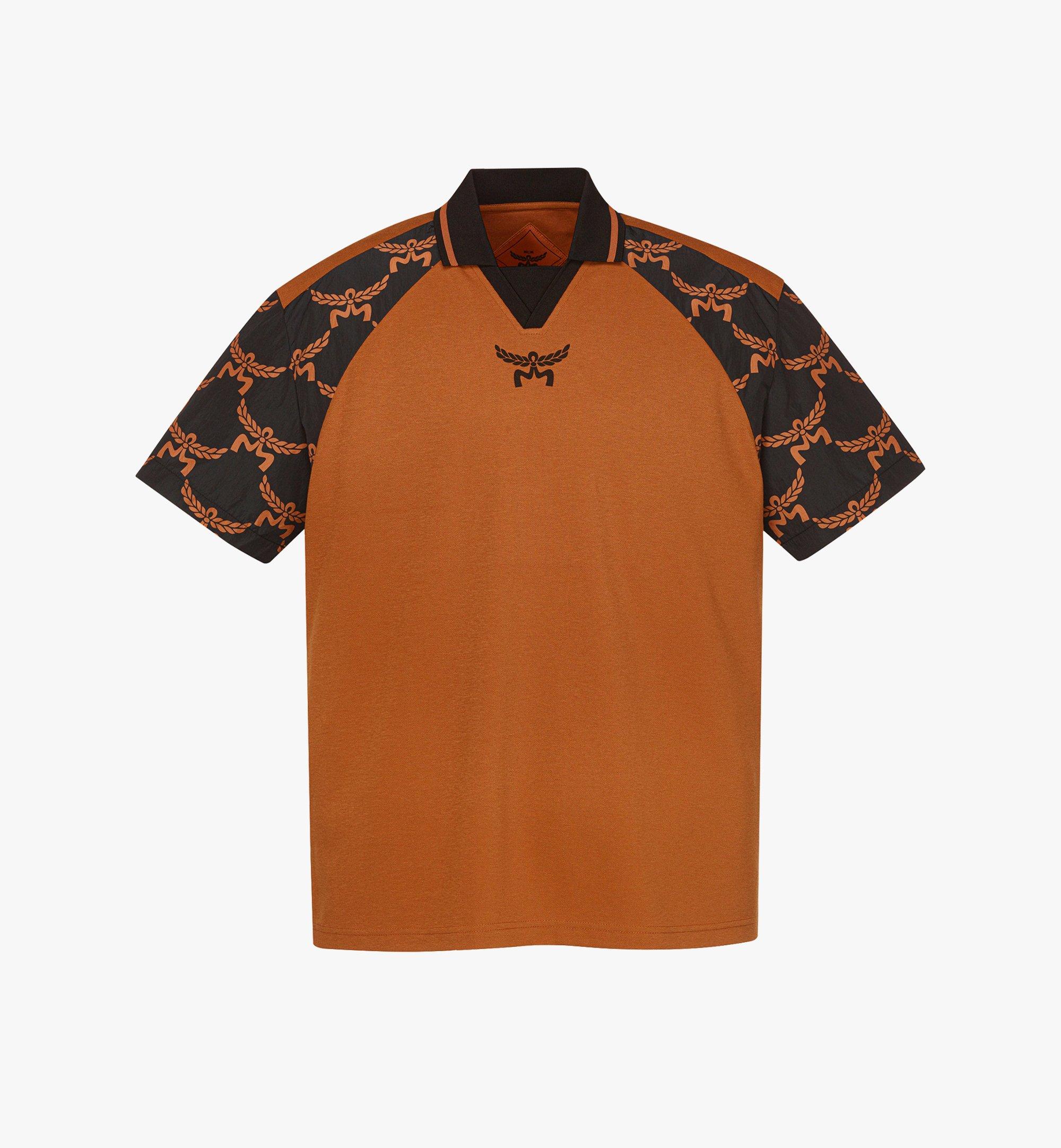Small Lauretos Piqué Polo Cognac MCM ®CA