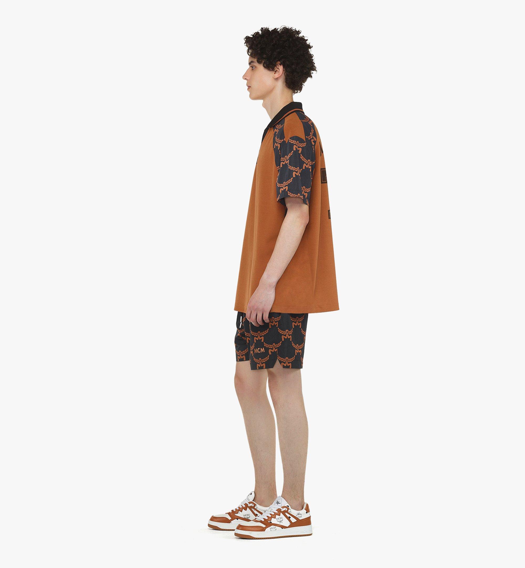 Small Lauretos Piqué Polo Cognac MCM ®US