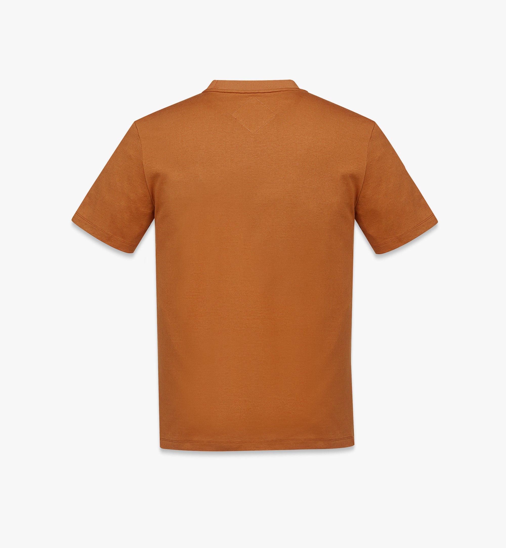 XXXLarge M Logo Embroidery TShirt in Organic Cotton Cognac MCM ®US