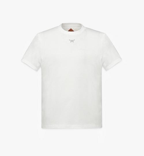 오가닉 코튼 에센셜 로고 프린트 티셔츠