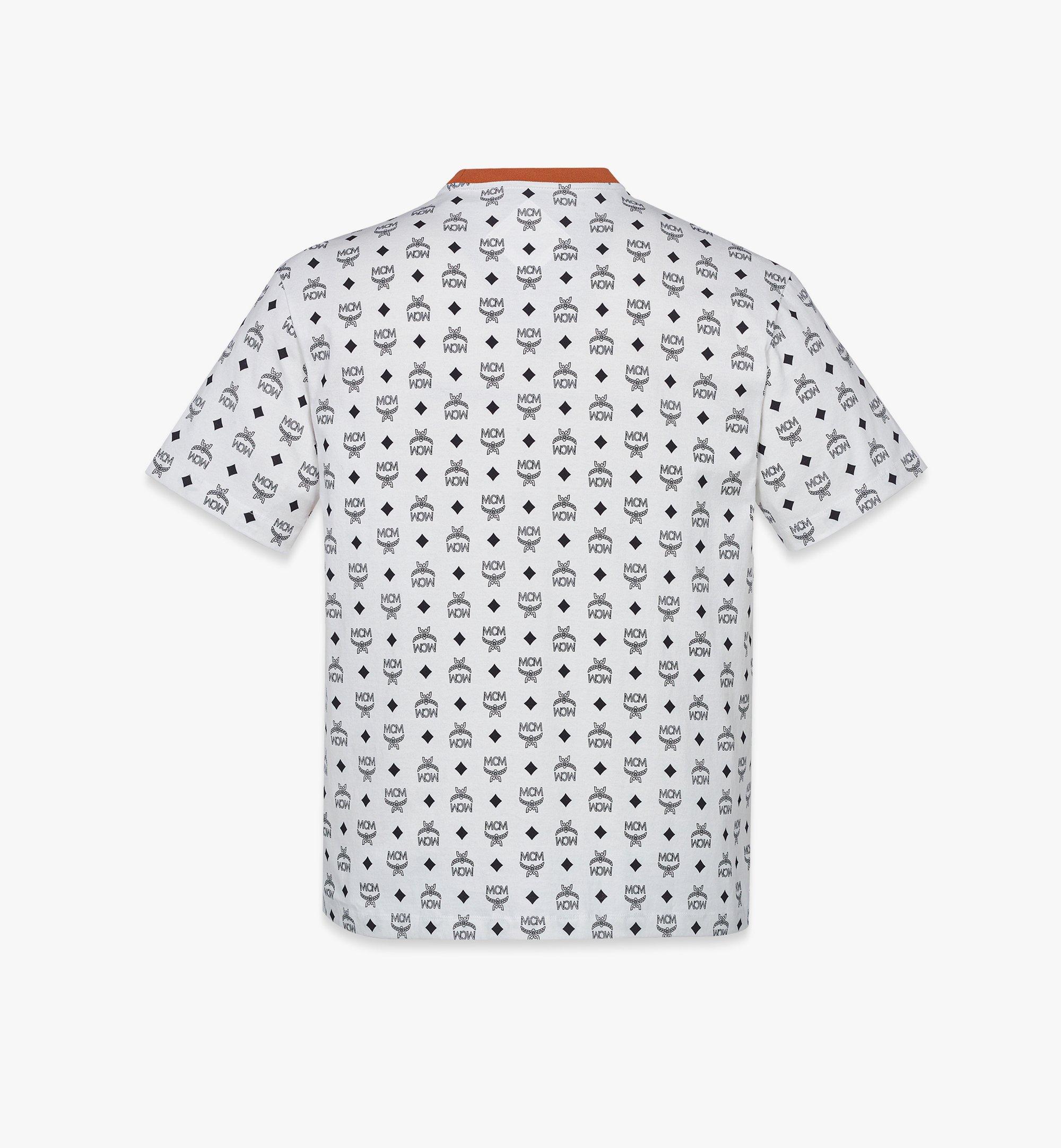 X-Large Mega Laurel Monogram Print T-Shirt in Organic Cotton