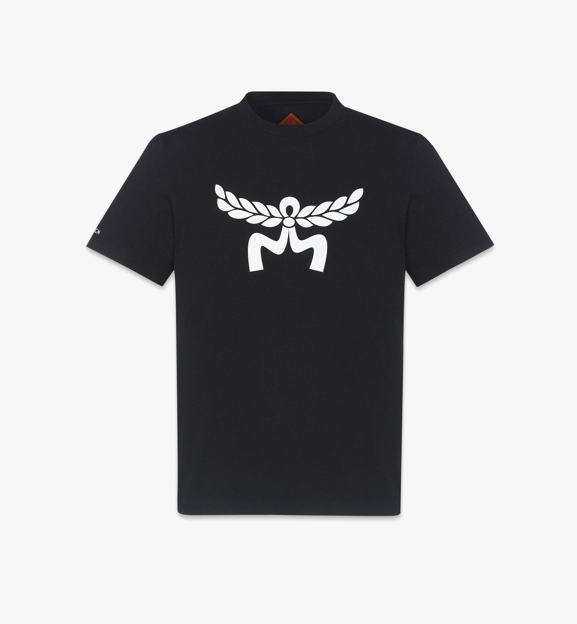 T-Shirt aus Bio-Baumwolle mit Laurel-Logo-Print