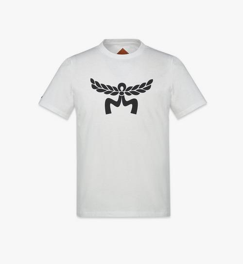 ローレル ロゴ プリント Tシャツ - オーガニック コットン