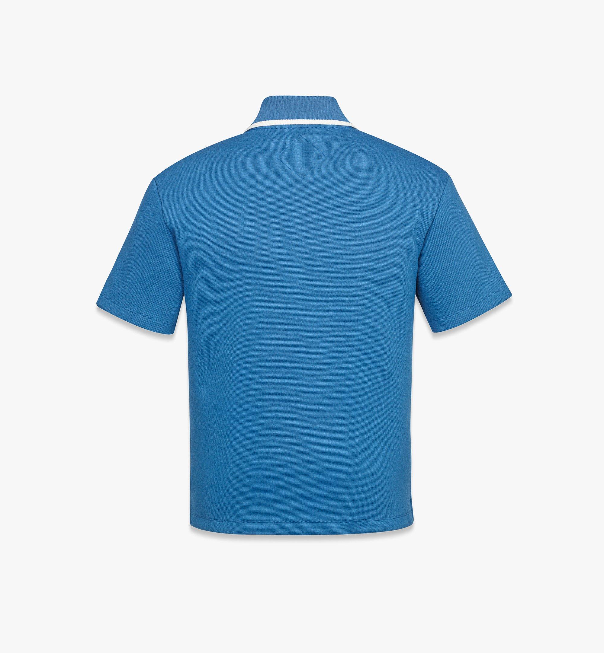 MCM Piqué-Polo mit Logoaufnäher Blue MHTESMM13H000S Noch mehr sehen 1