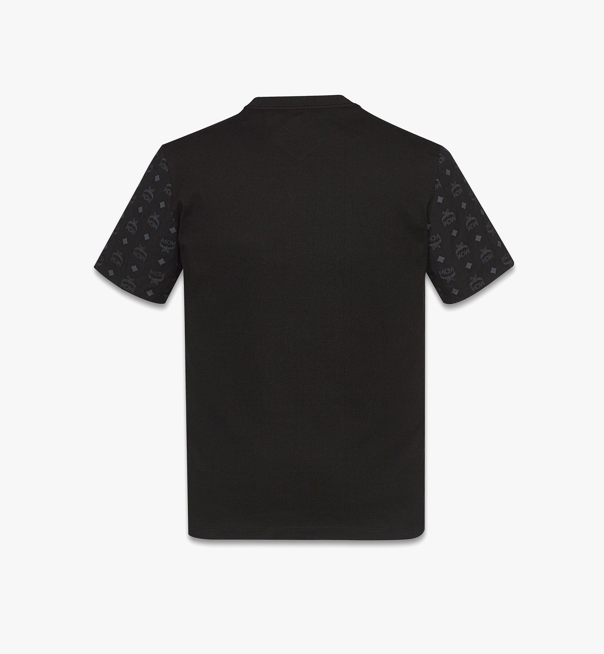 Logo T-Shirt in Organic Cotton and Monogram ECONYL®