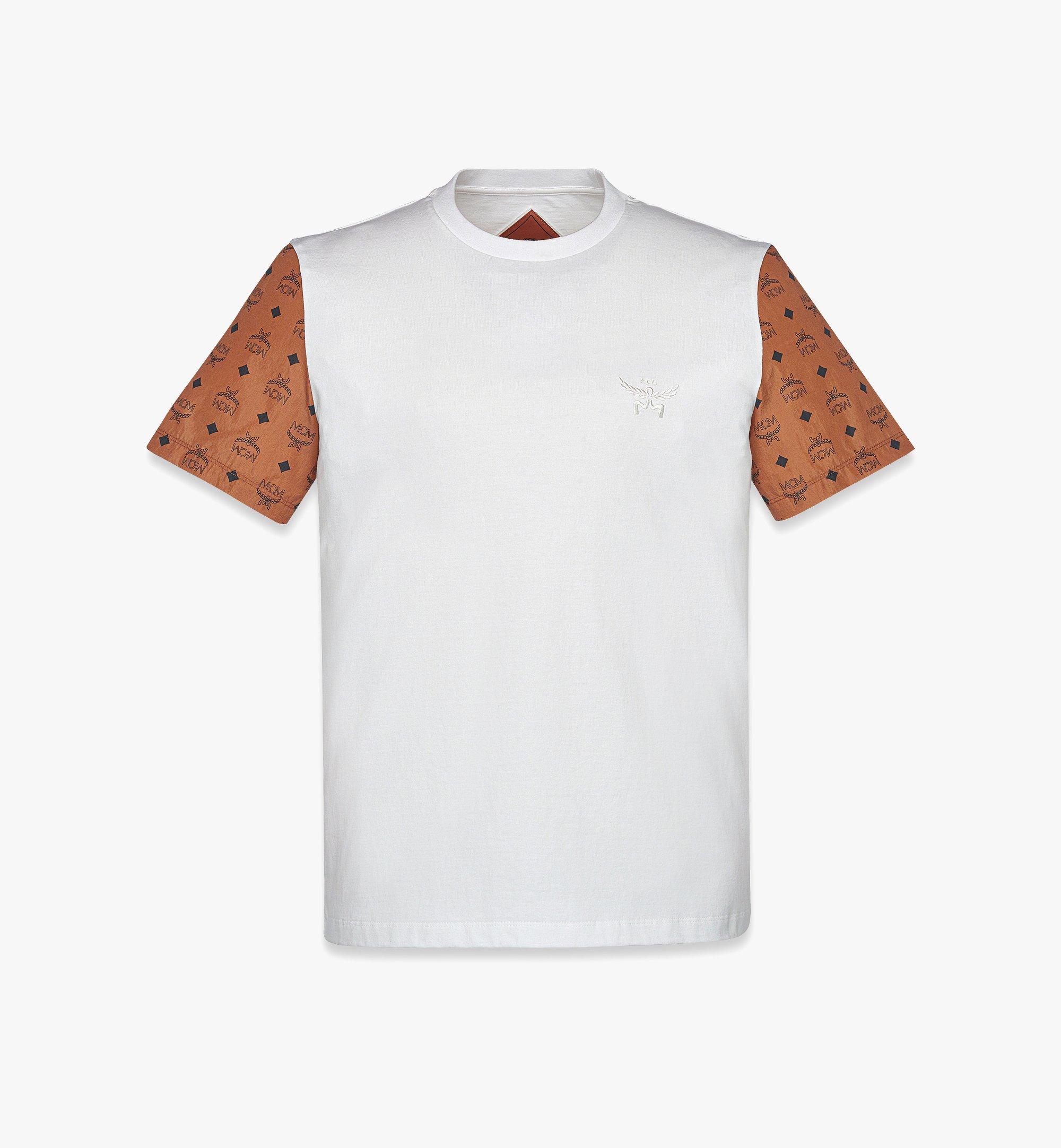Logo T-Shirt in Organic Cotton and Monogram ECONYL&reg;
