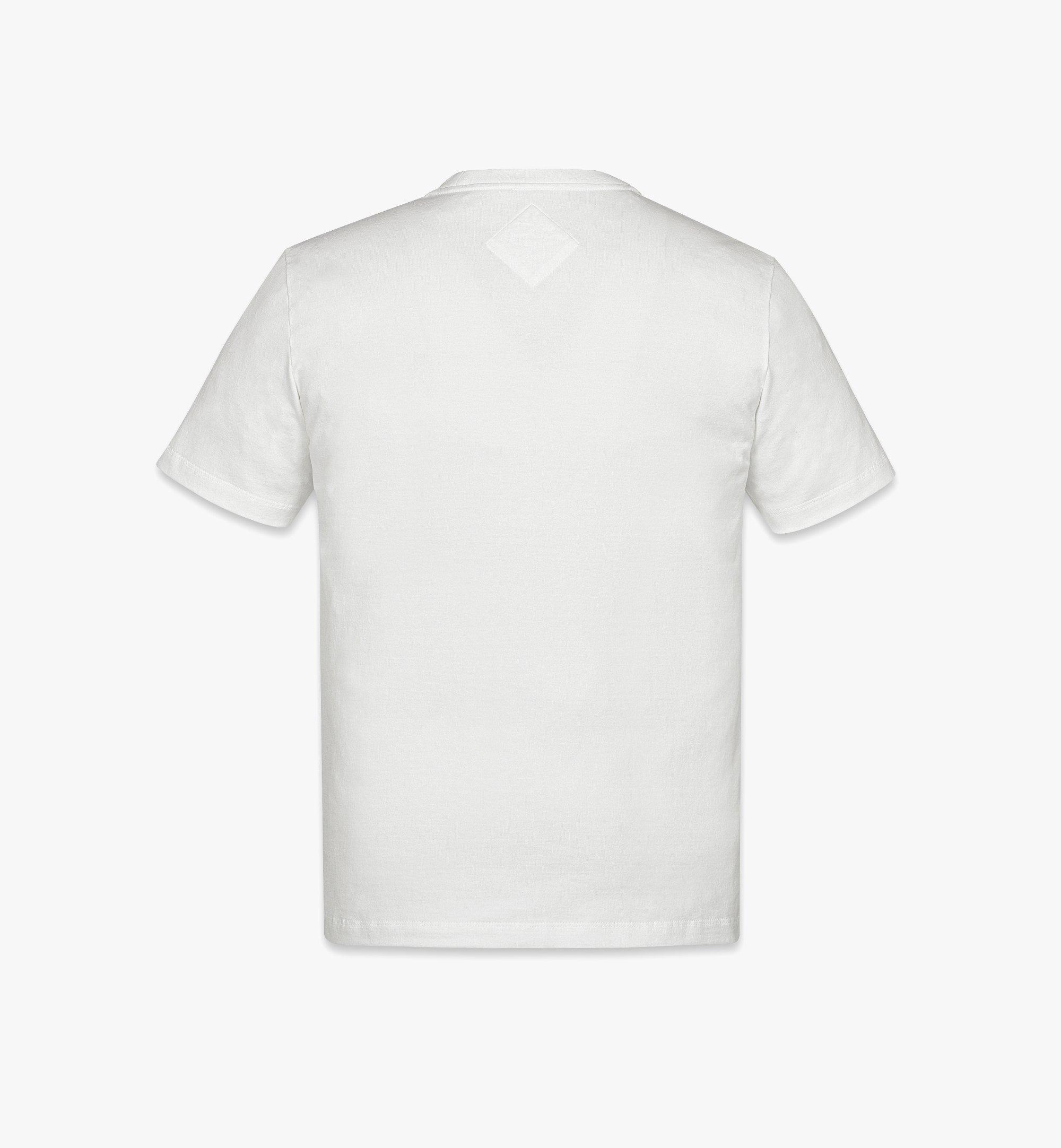 MCM T-Shirt aus Bio-Baumwolle mit Raketenmotiv White MHTFAMM04WT00L Noch mehr sehen 1