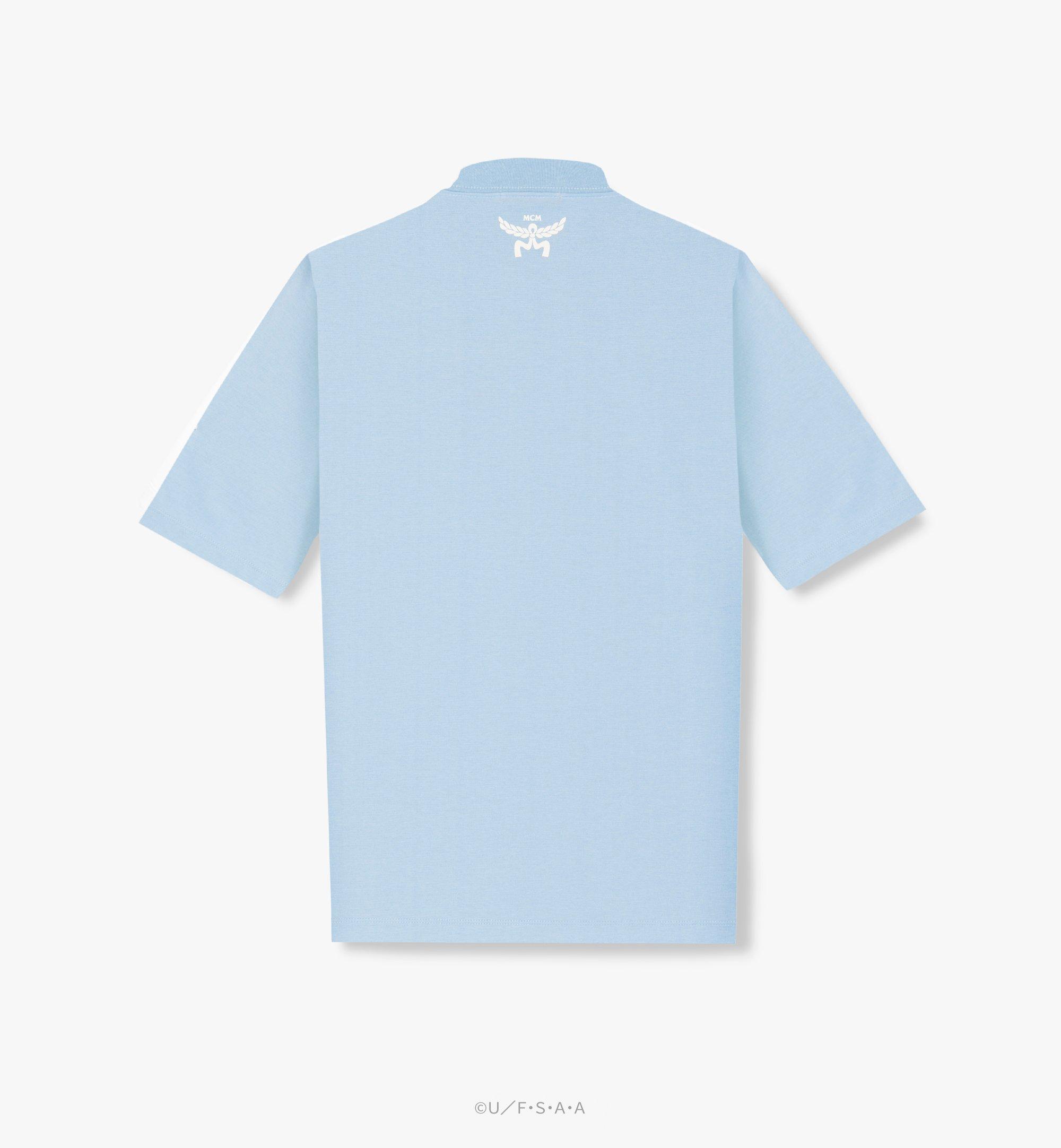 MCM 【MCM×クレヨンしんちゃん】MCM コレクション クレヨンしんちゃん Tシャツ Blue MHTFAMM05LU00M ほかの角度から見る 1