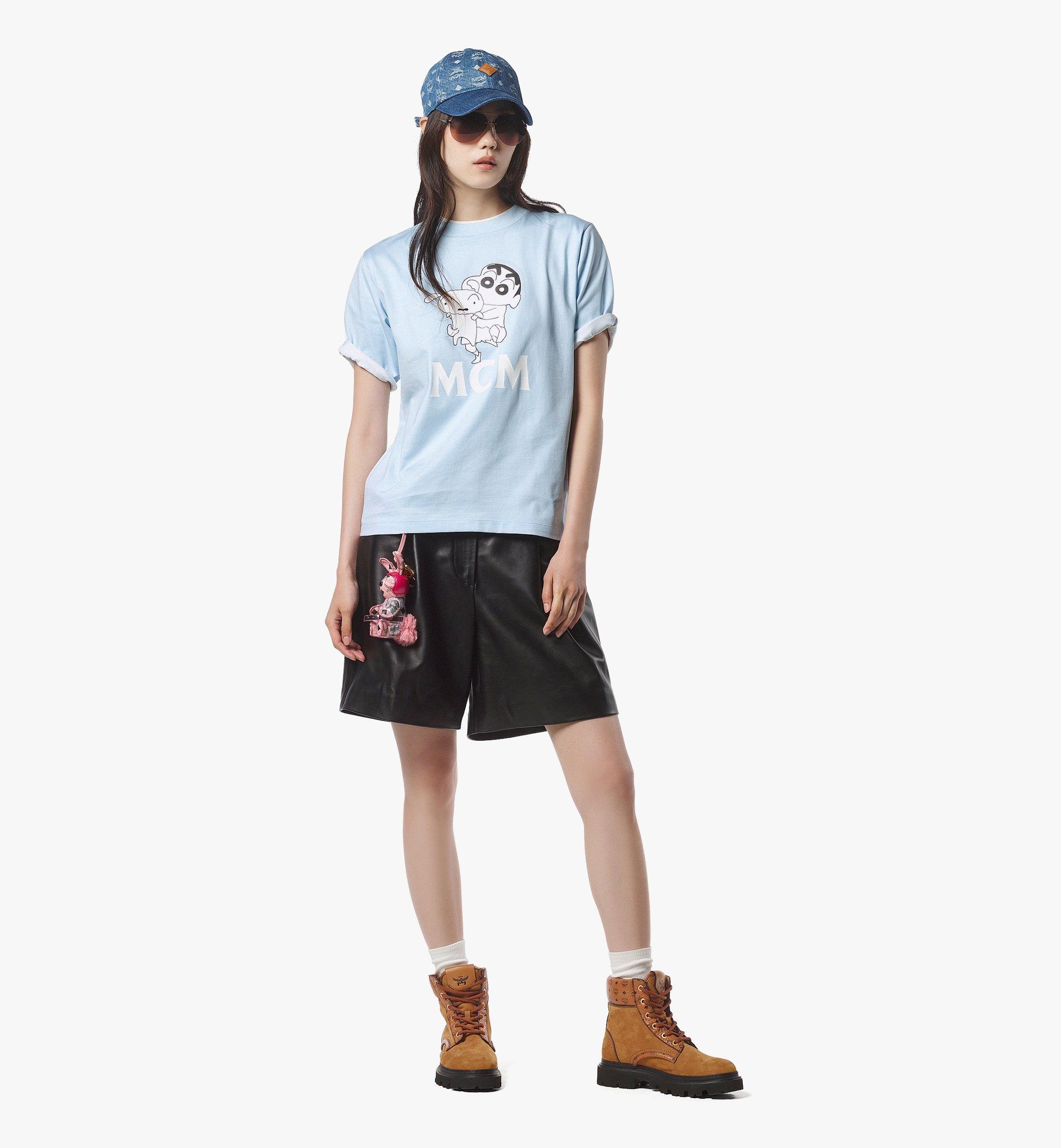 【関税込み】MCM T-shirts X-Large MCM X CRAYON SHIN-CHAN Graphic T-Shirt Beige | MCM ®JP