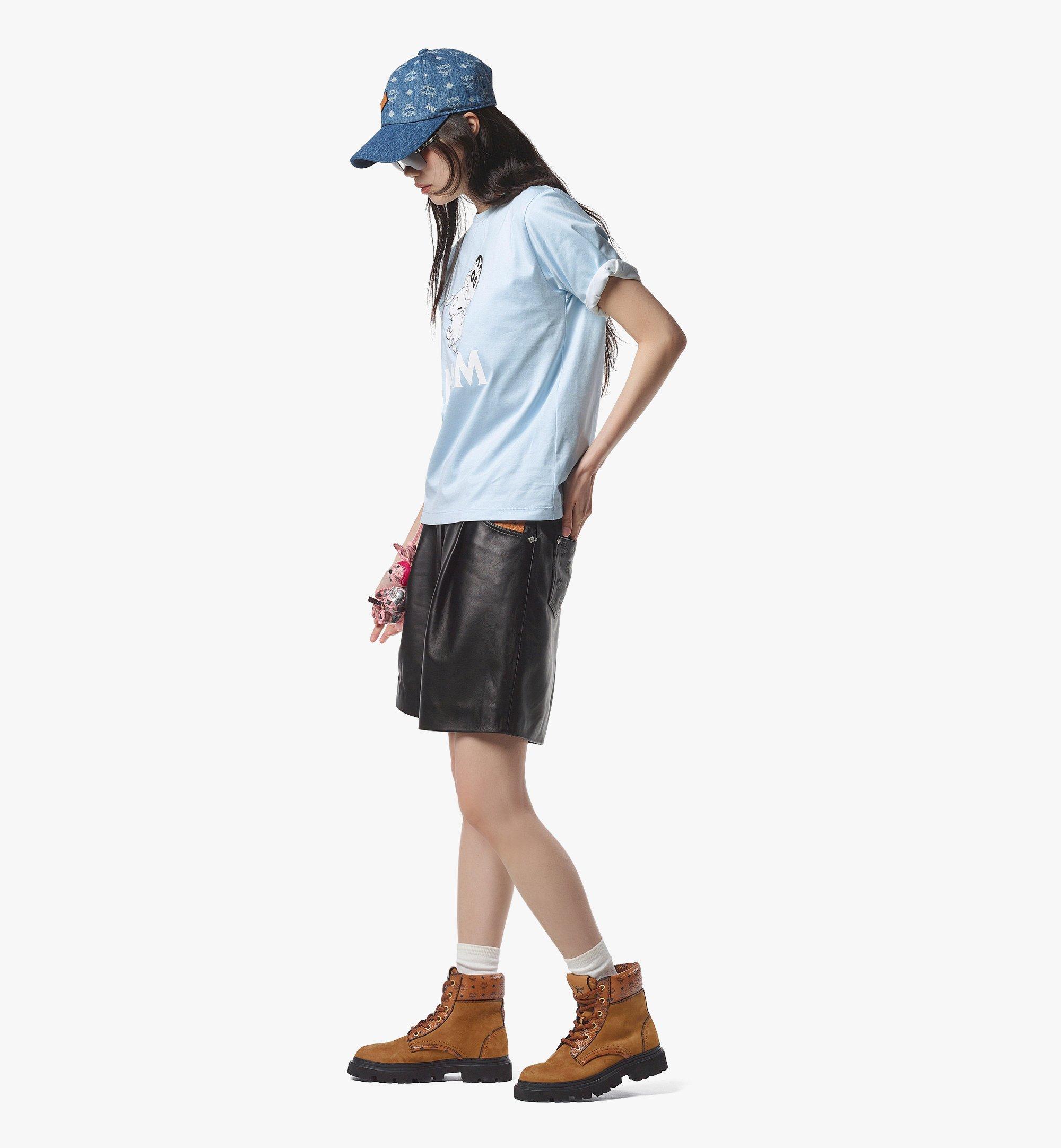 MCM 【MCM×クレヨンしんちゃん】MCM コレクション クレヨンしんちゃん Tシャツ Blue MHTFAMM05LU0XL ほかの角度から見る 1