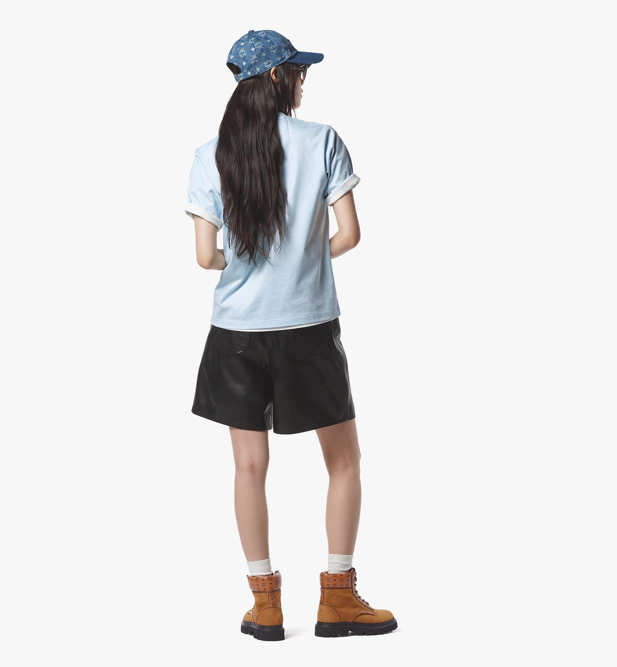 MCM 【MCM×クレヨンしんちゃん】MCM コレクション クレヨンしんちゃん Tシャツ Blue MHTFAMM05LU0XL ほかの角度から見る 2