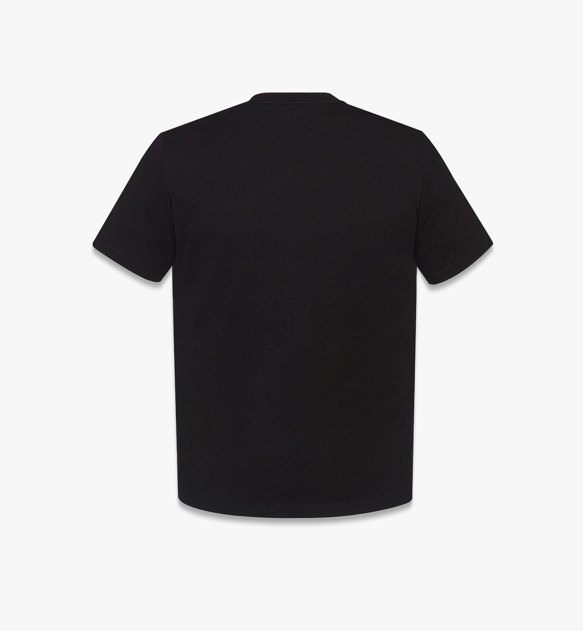 MCM グラデーション パーム ロゴ Tシャツ - オーガニックコットン Black MHTFSMM06BK00M ほかの角度から見る 1