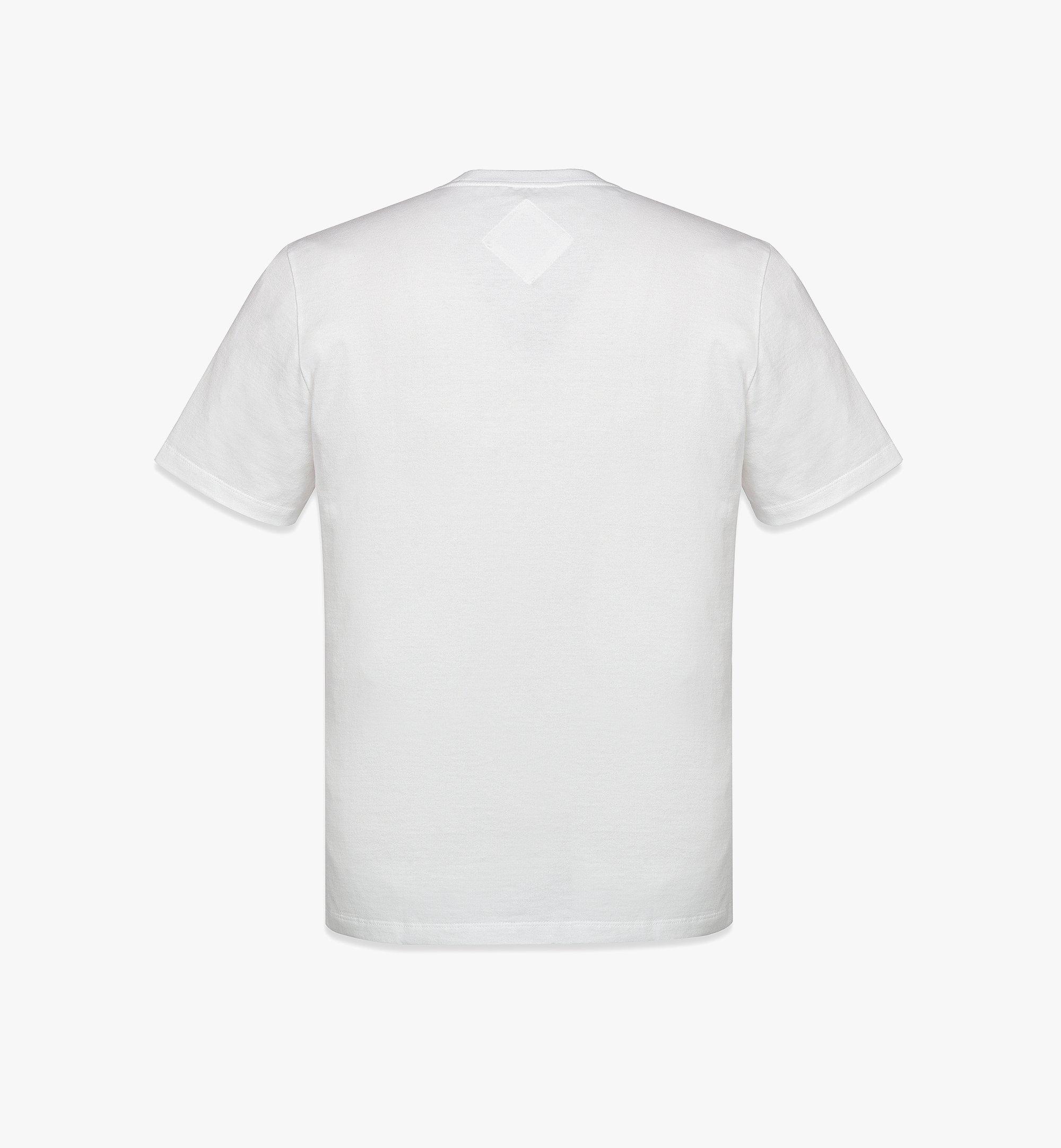 MCM T-Shirt Aquatic aus Bio-Baumwolle White MHTFSMM16WT00M Noch mehr sehen 1