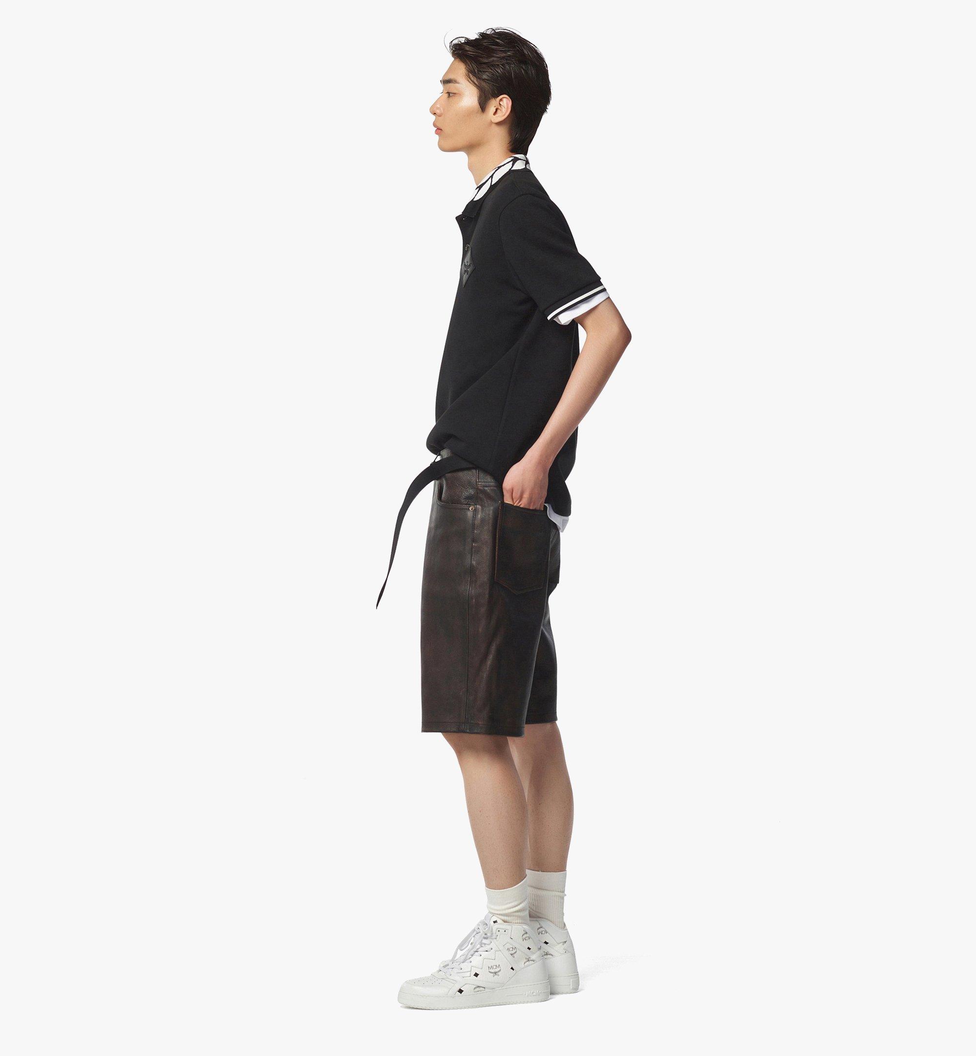 MCM Laurel Piqué Polo  MHTFSMM17BK00L Alternate View 2