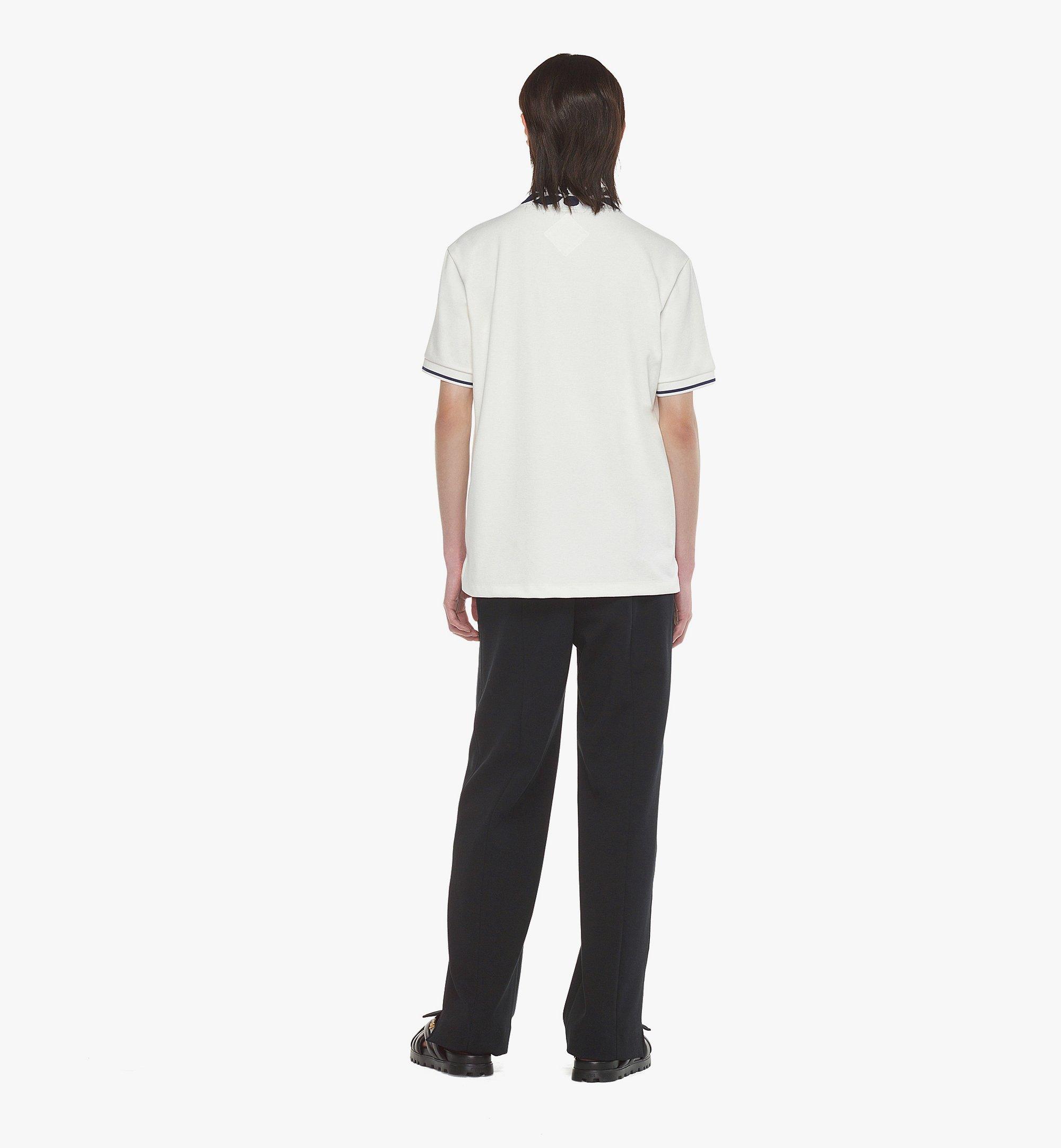 MCM Laurel Piqué Polo  MHTFSMM17WO00L Alternate View 3