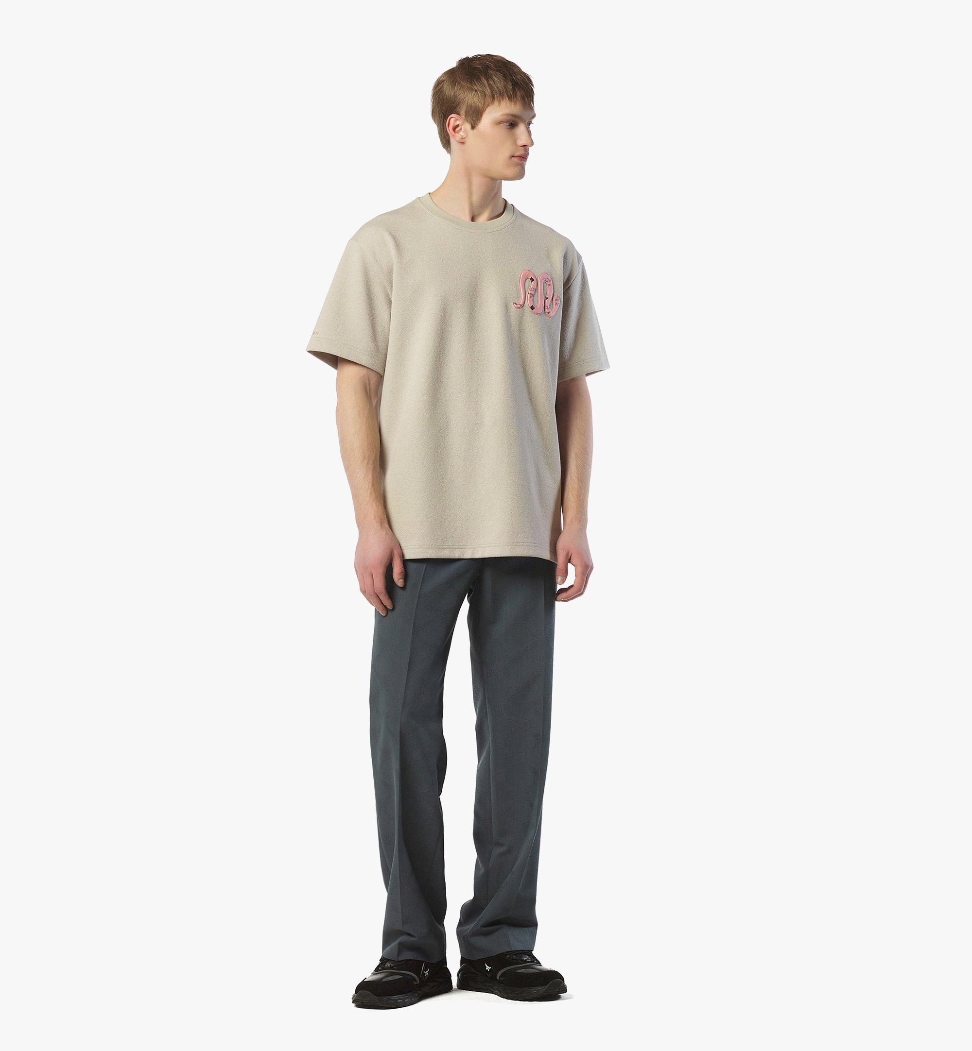 MCM Year of the Snake Bouclé T-Shirt  MHTFSMM18I900S Alternate View 2